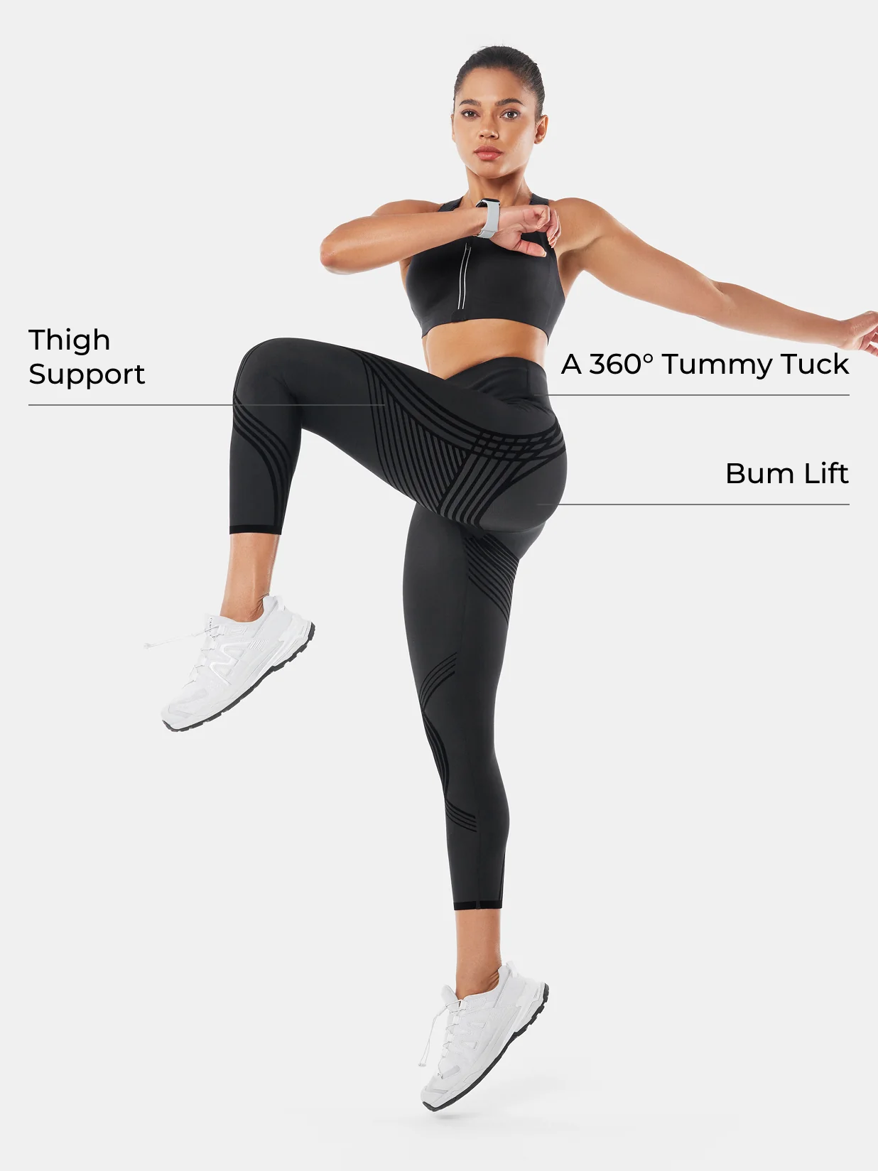 Body Sculpt 7/8 Leggings (Reversible Wear) - Image 112