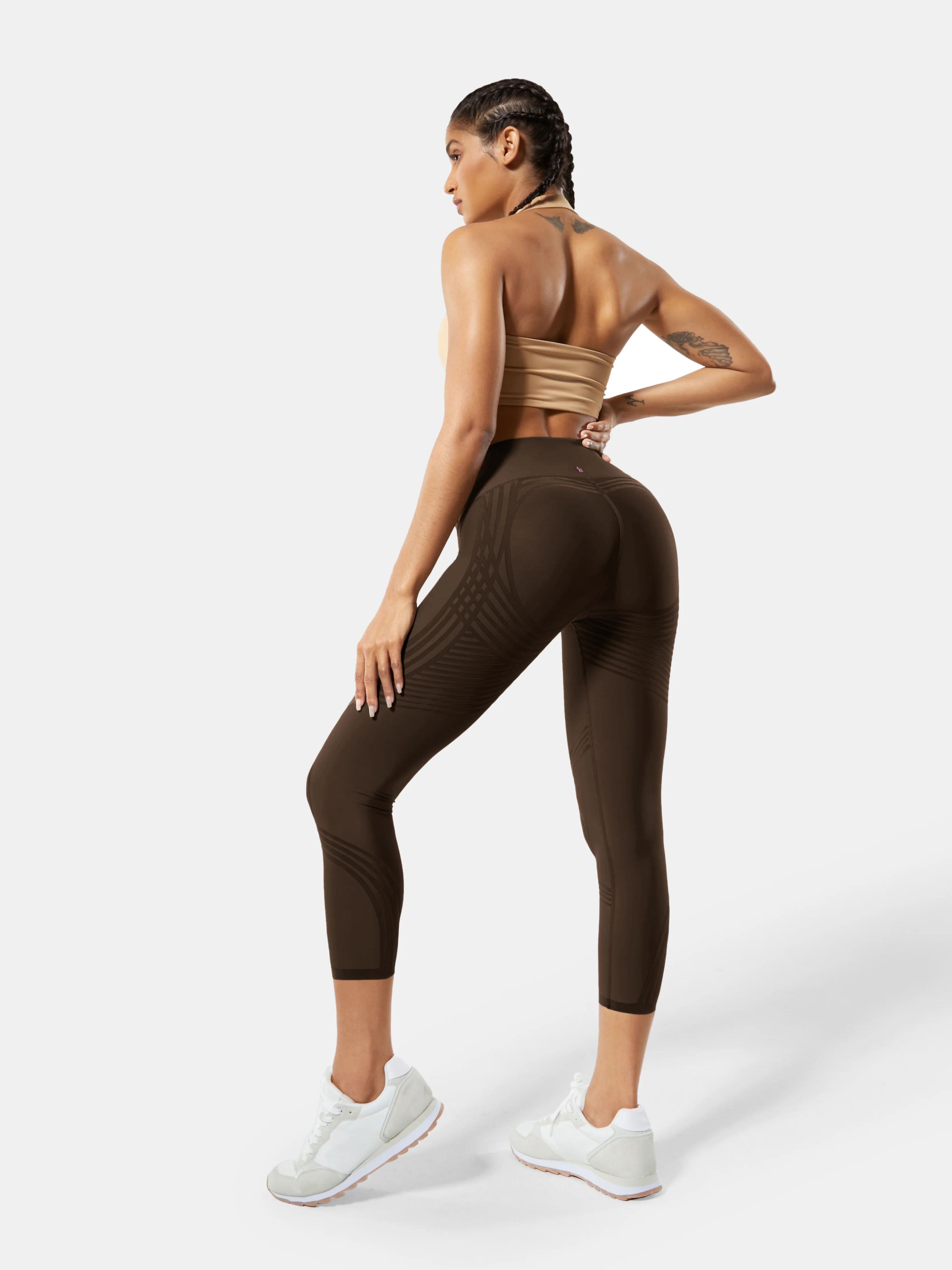 Body Sculpt 7/8 Leggings (Reversible Wear) - Image 30