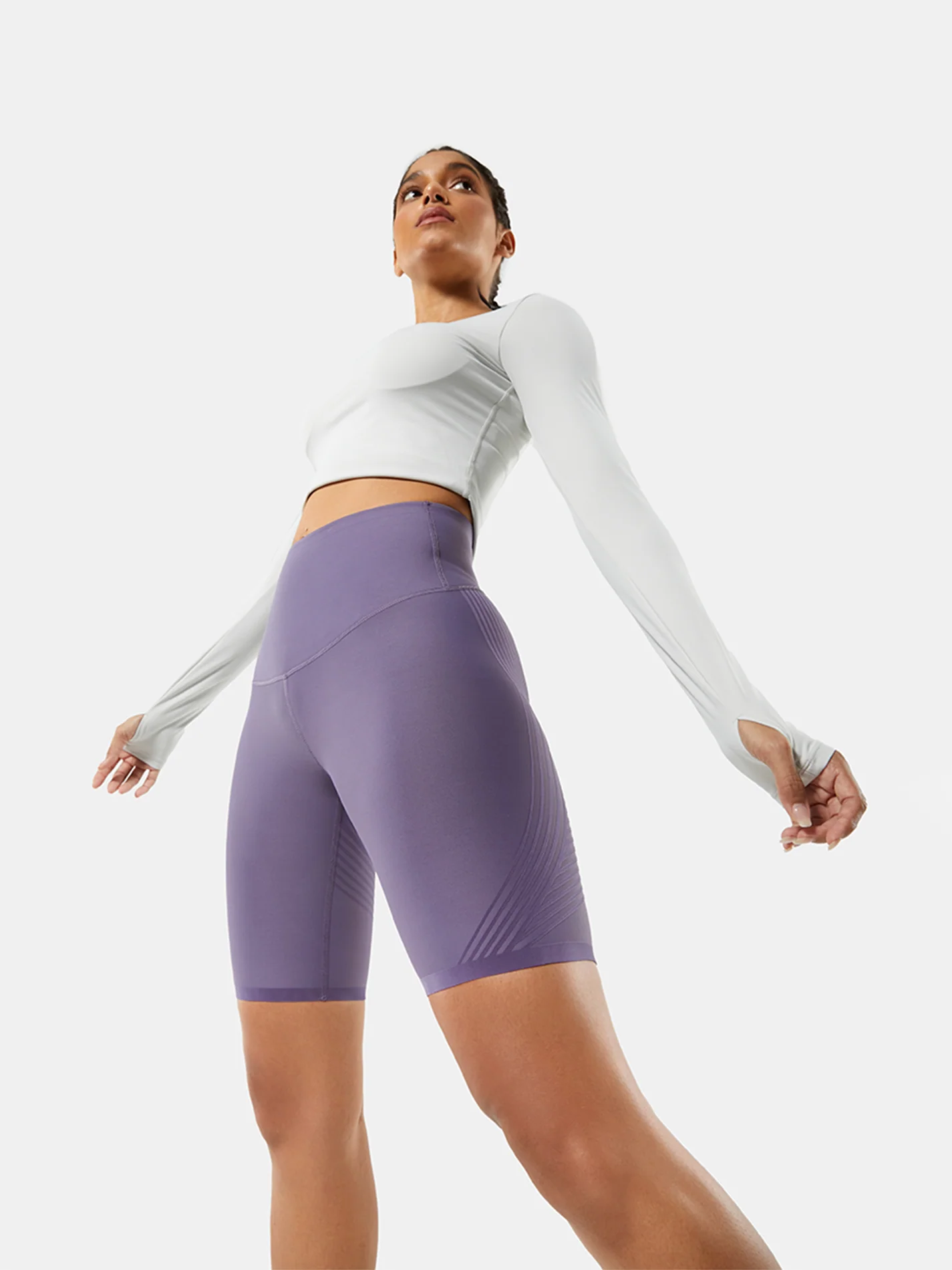 Body Sculpt 9" Biker Shorts (Reversible Wear) - Image 50