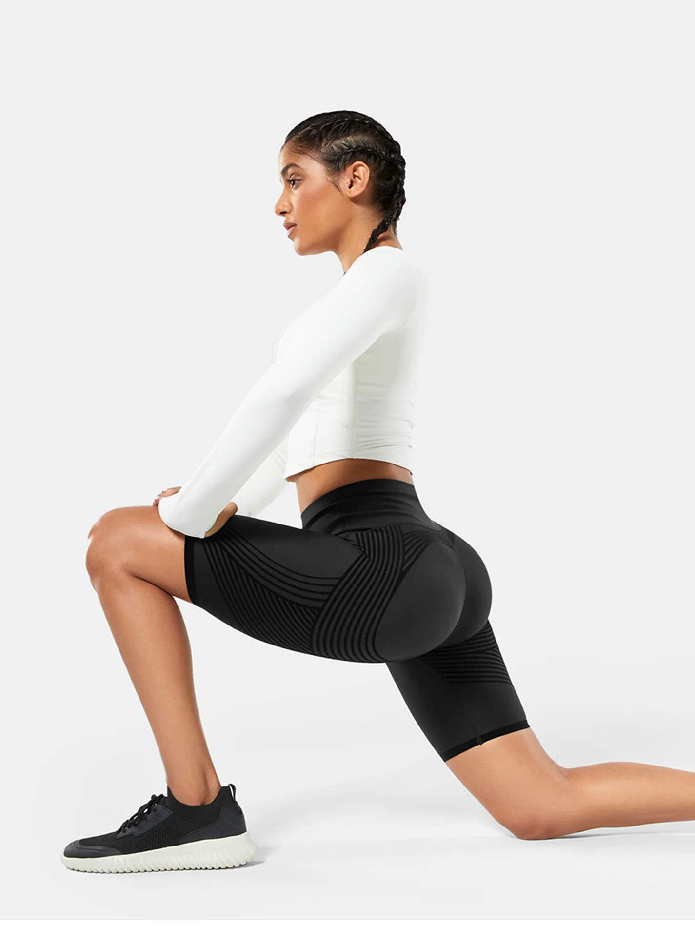 Body Sculpt 9" Biker Shorts (Reversible Wear) - Image 60