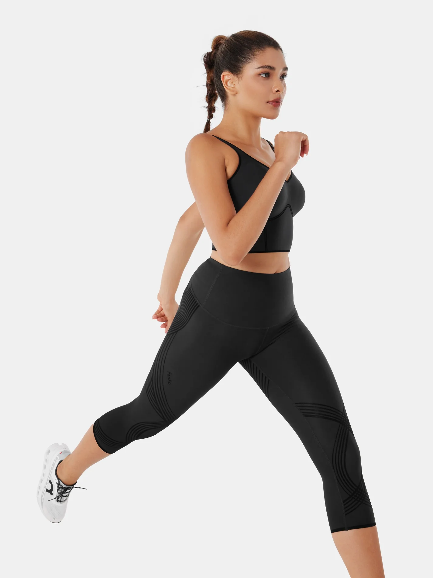 Body Sculpt Capri Leggings (Reversible Wear) - Image 14