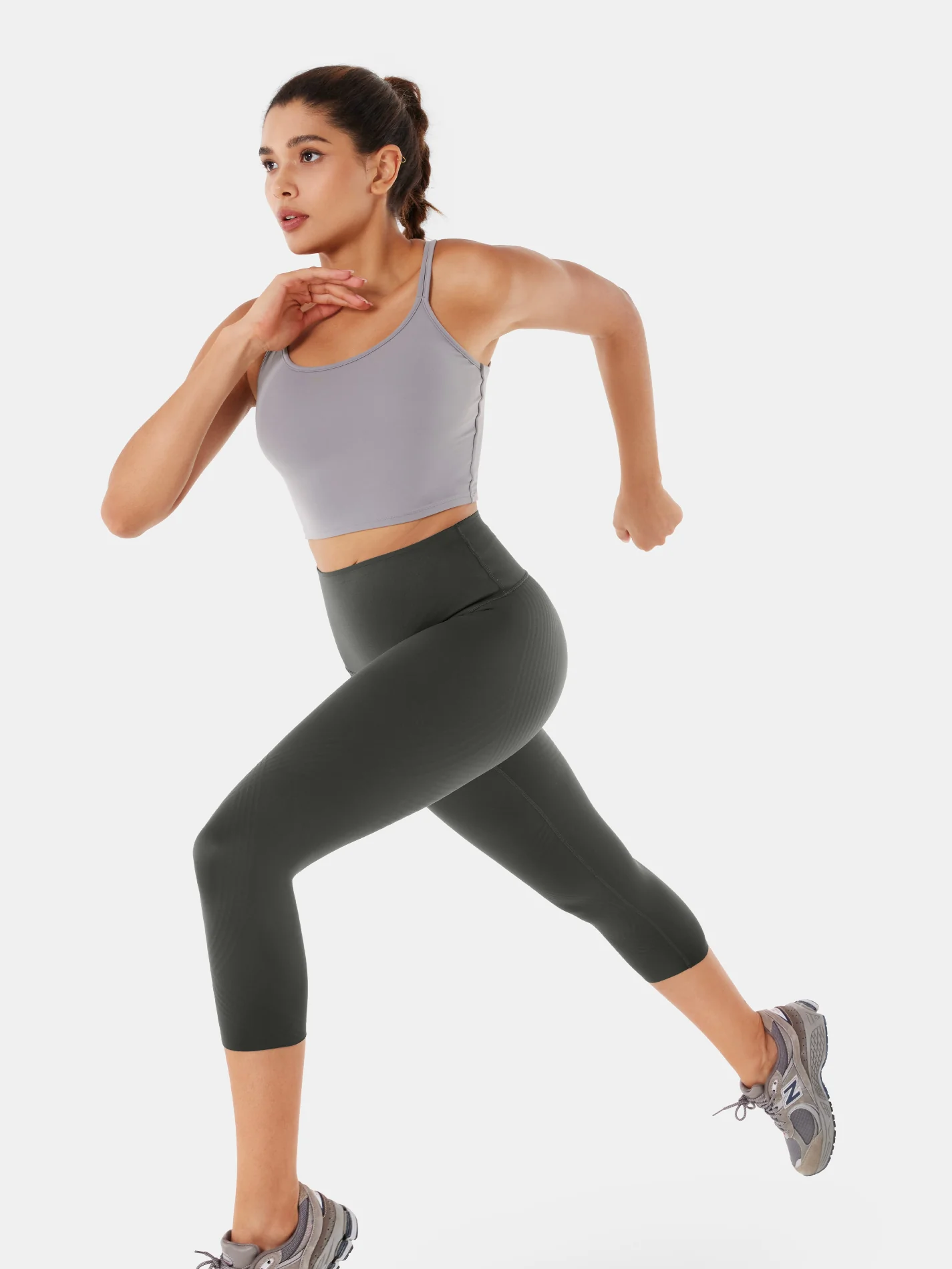 Body Sculpt Capri Leggings (Reversible Wear) - Image 15