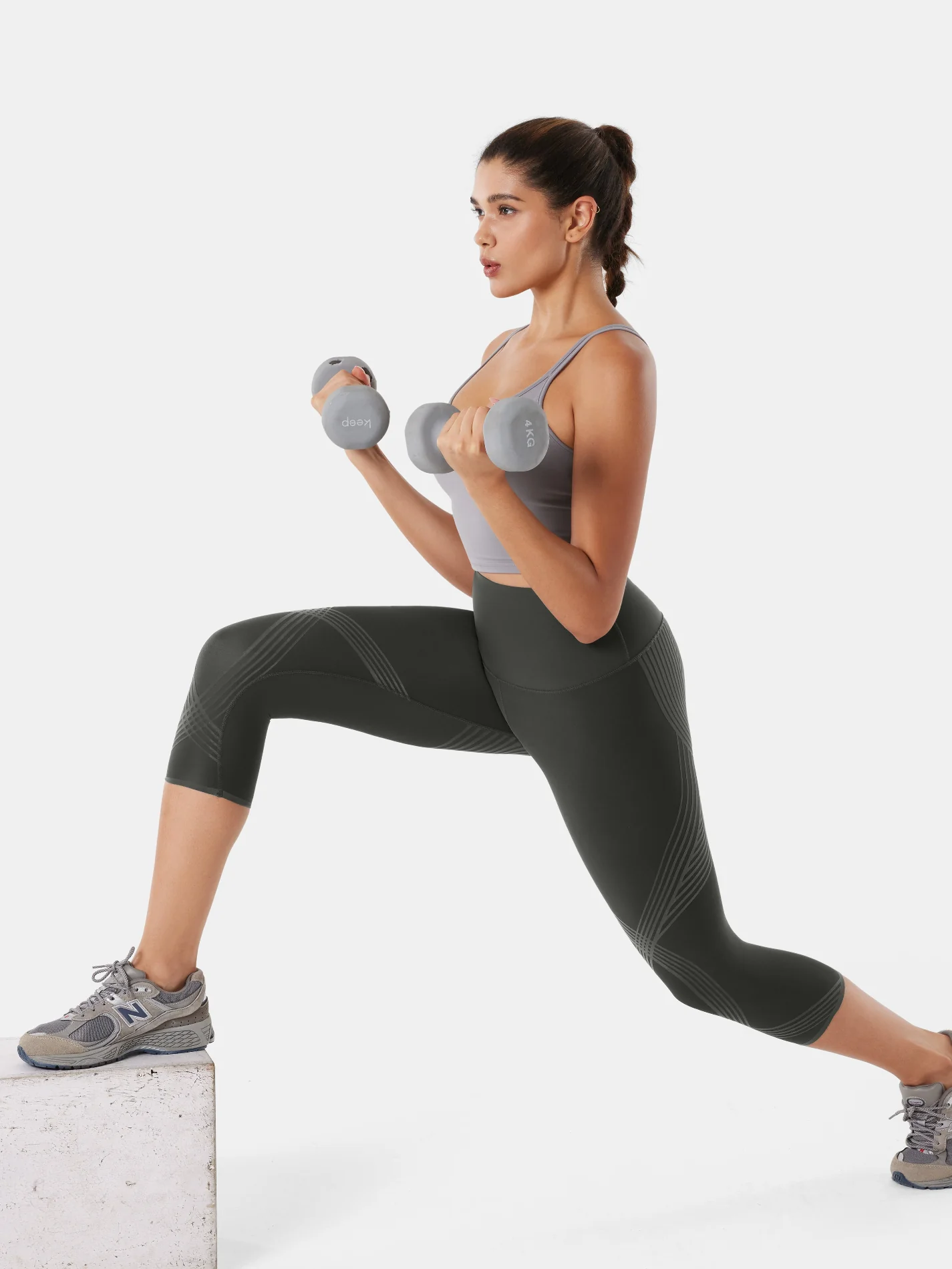 Body Sculpt Capri Leggings (Reversible Wear) - Image 23