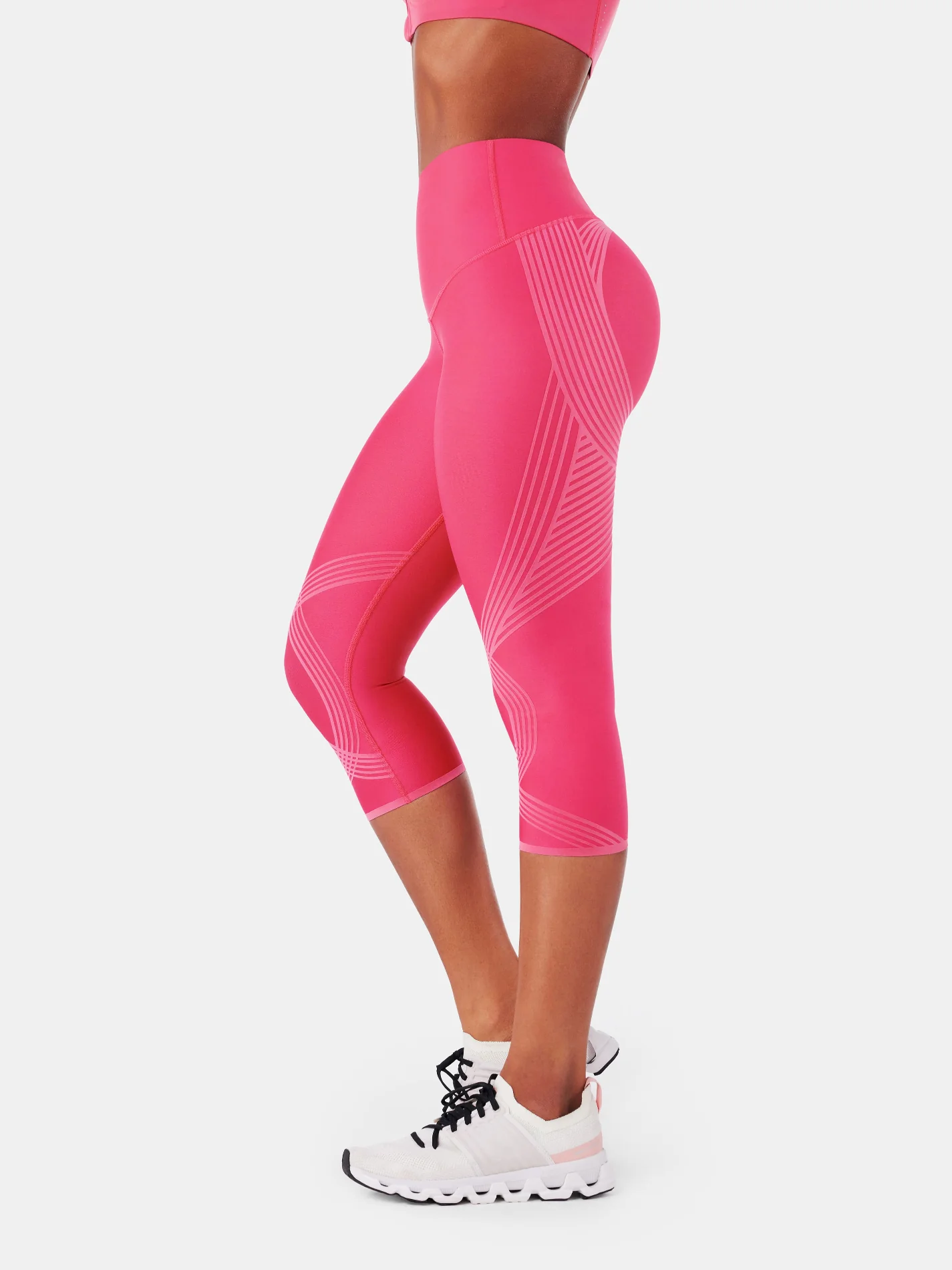 Body Sculpt Capri Leggings (Reversible Wear) - Image 40