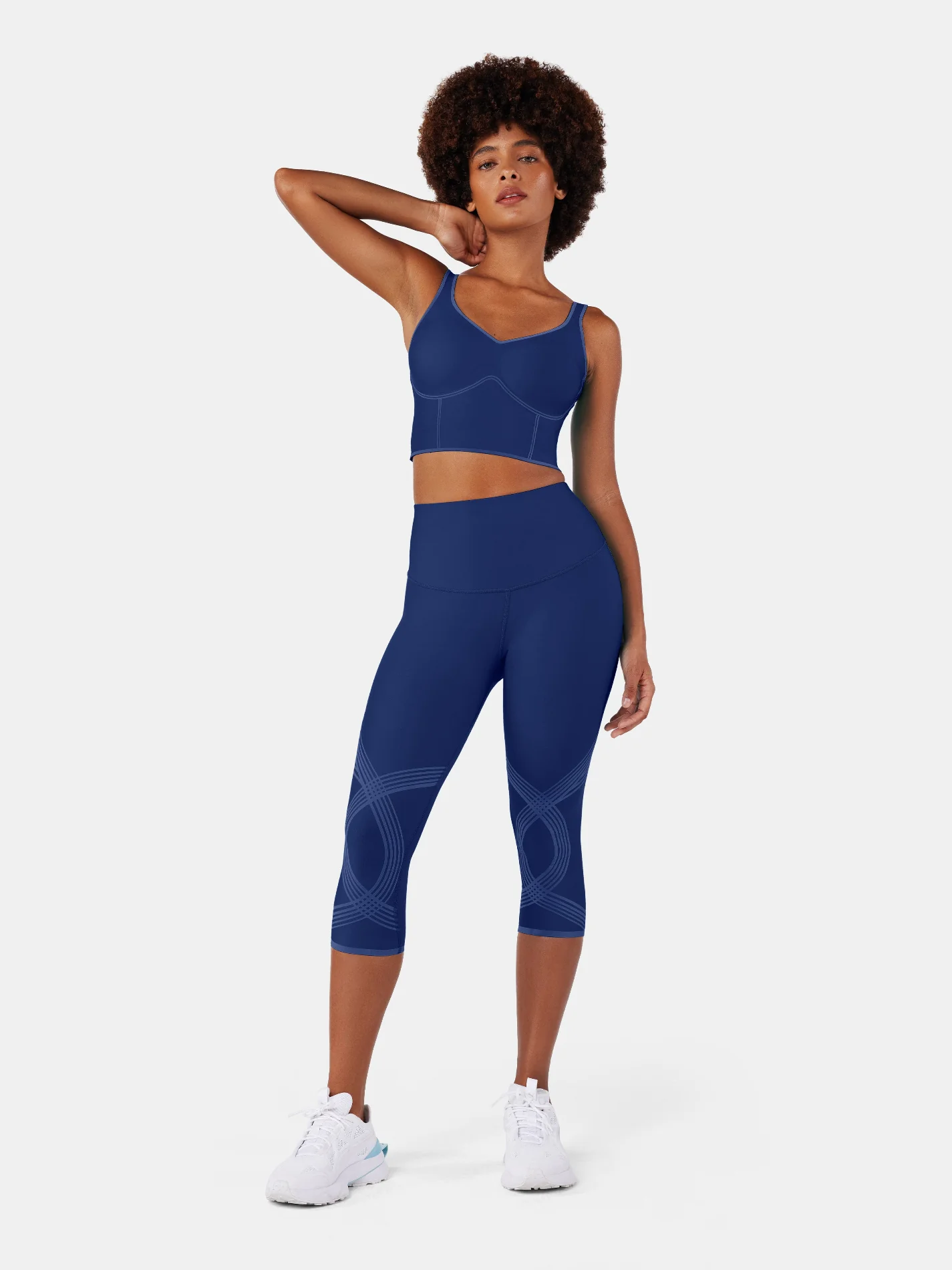 Body Sculpt Capri Leggings (Reversible Wear) - Image 54