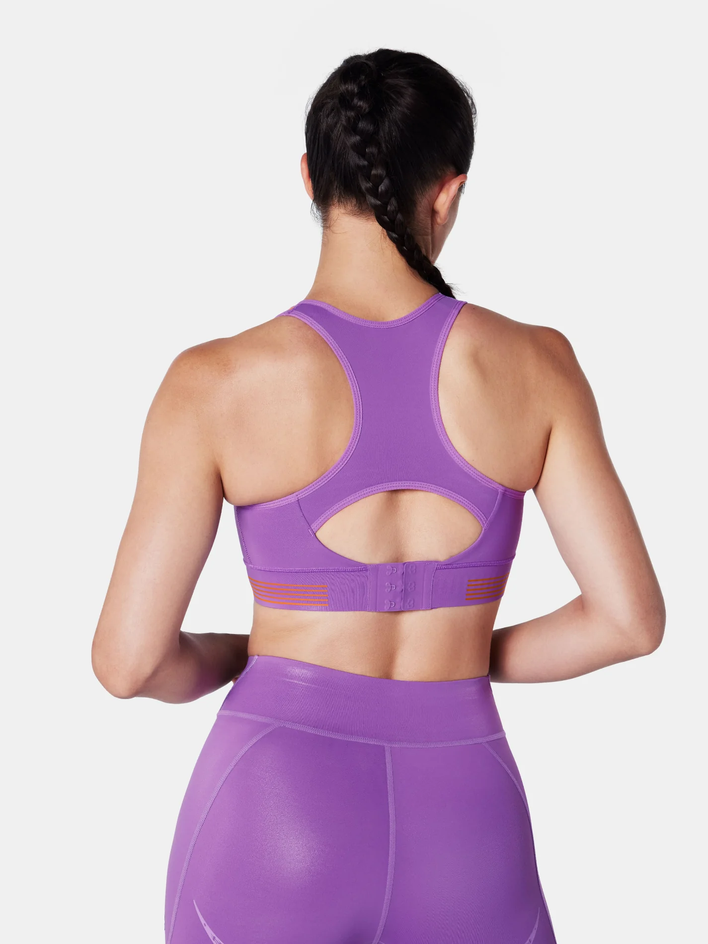 Body Sculpt Glossy Leather Sports Bra - Image 14
