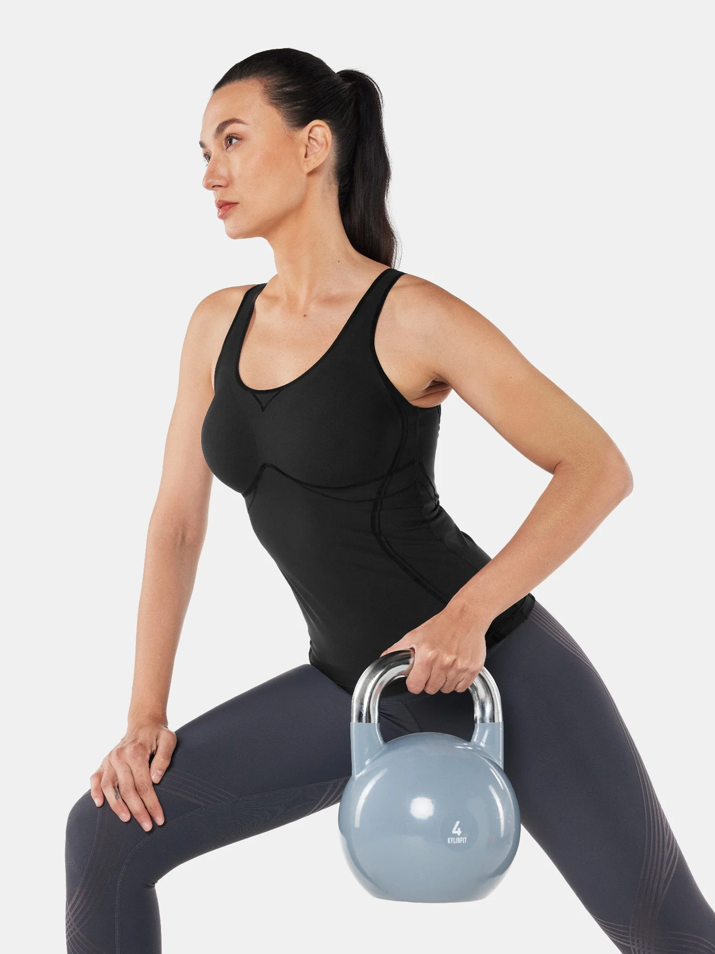 Body Sculpt Long Bra Tank - Image 10