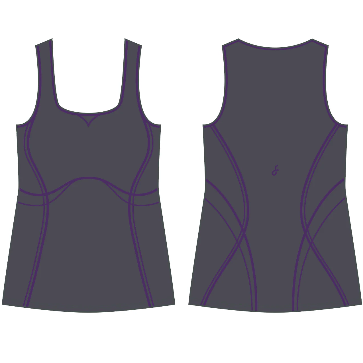 Body Sculpt Long Bra Tank - Image 11
