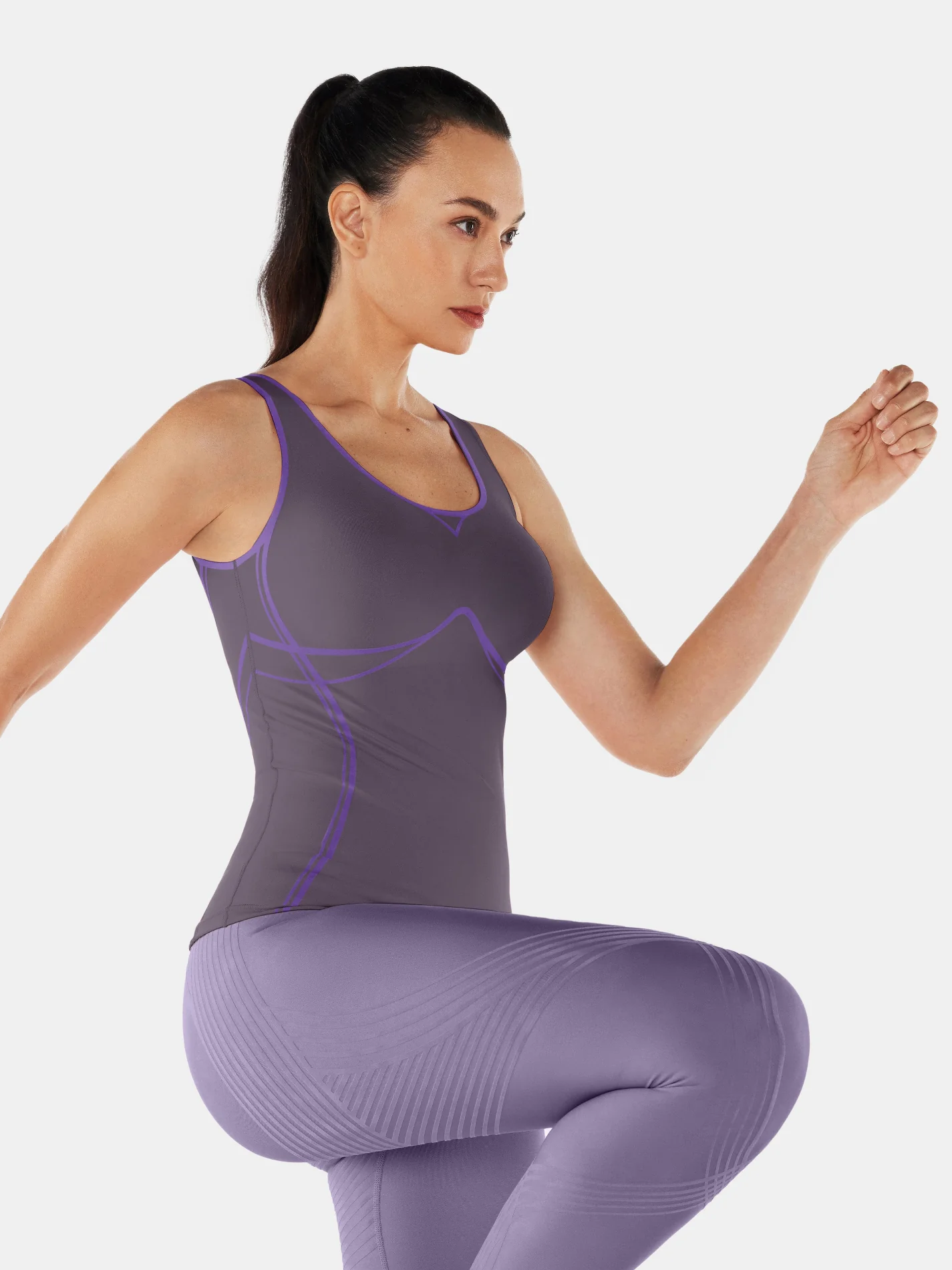 Body Sculpt Long Bra Tank - Image 15