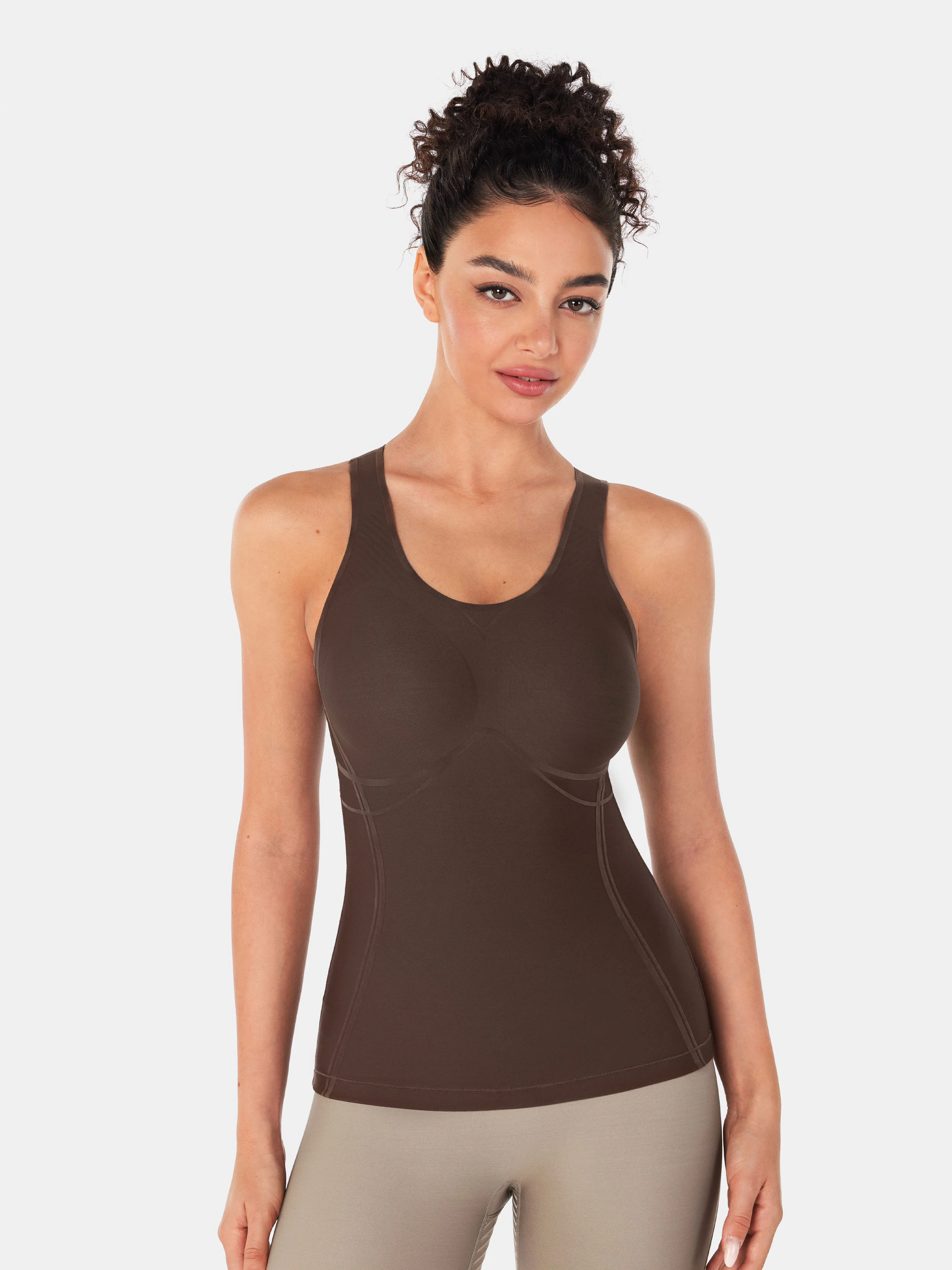 Body Sculpt Long Bra Tank - Image 18