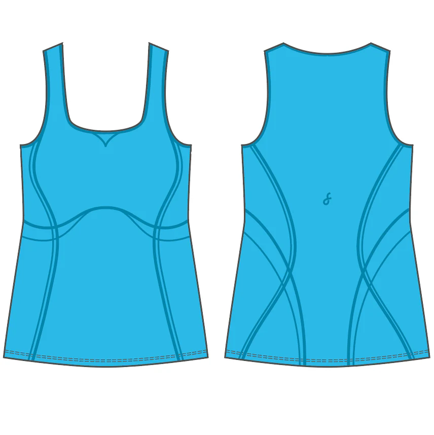 Body Sculpt Long Bra Tank - Image 43