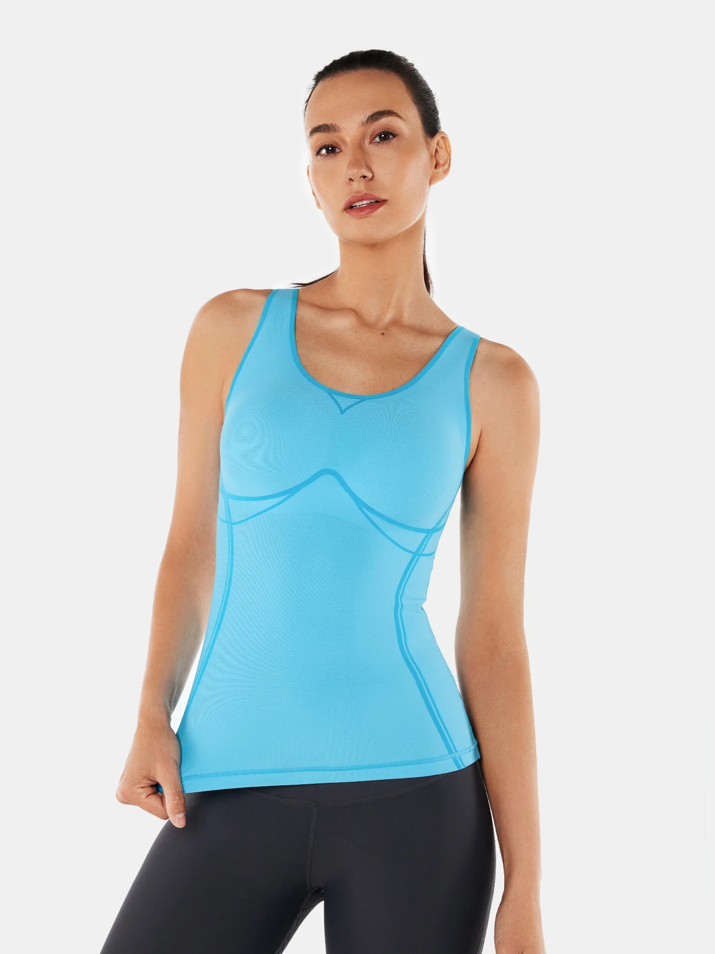 Body Sculpt Long Bra Tank - Image 48