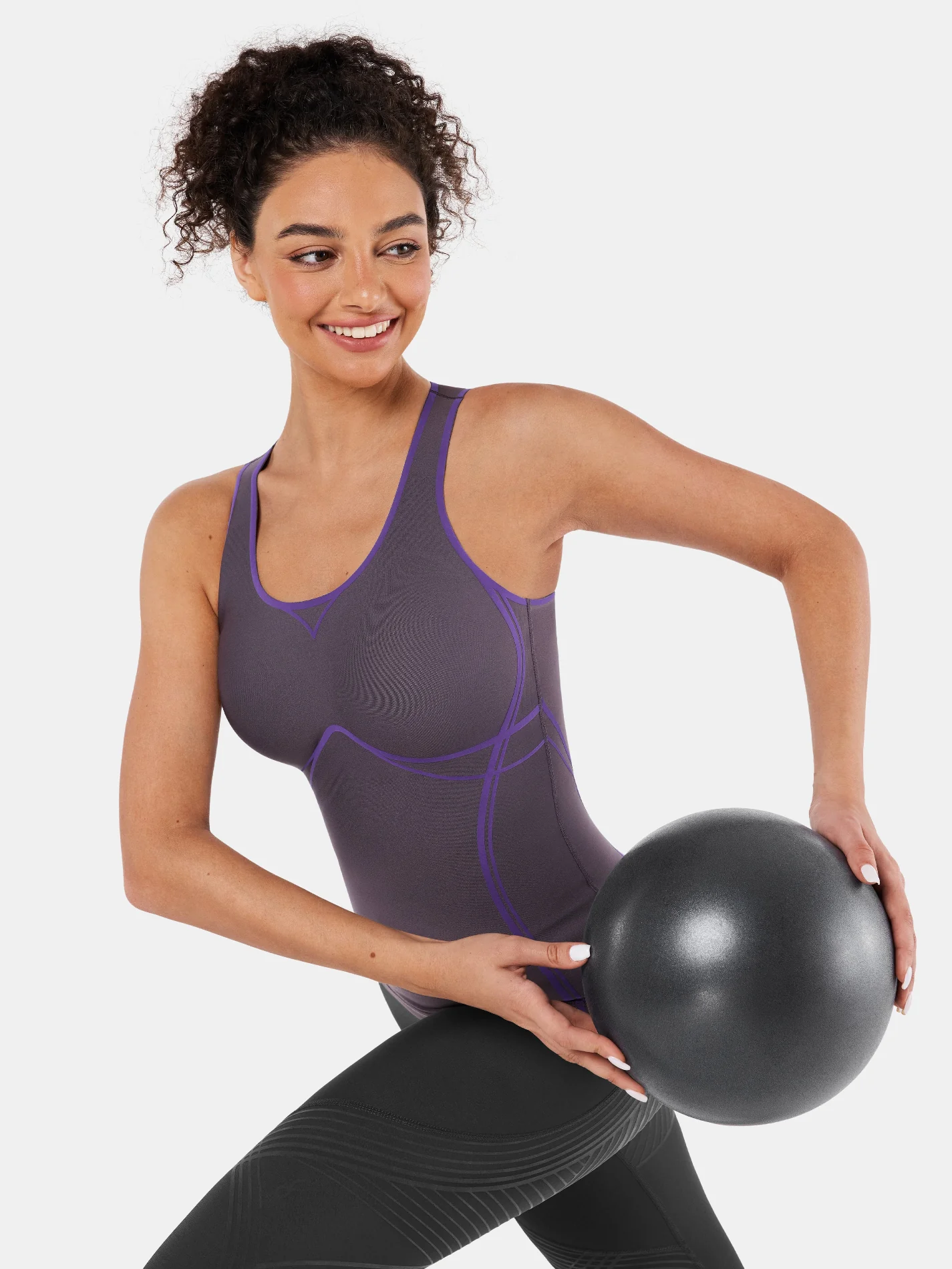 Body Sculpt Long Bra Tank - Image 54