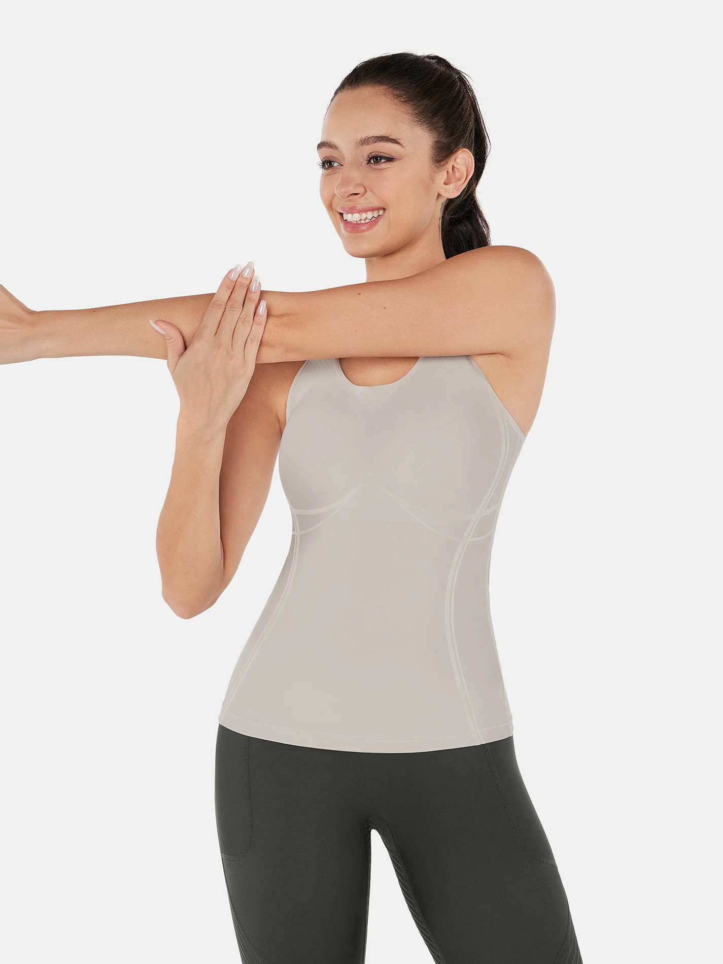 Body Sculpt Long Bra Tank - Image 80