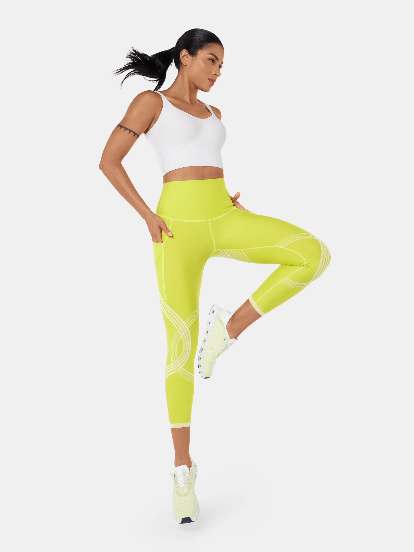 Body Sculpt Side Pocket 7/8 Leggings - Image 18