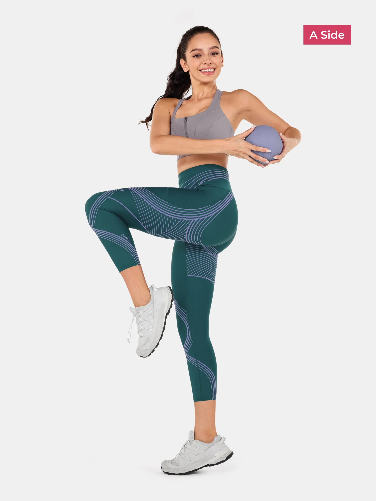 Body Sculpt Side Pocket 7/8 Leggings 2.0 (Reversible Wear) - Image 18