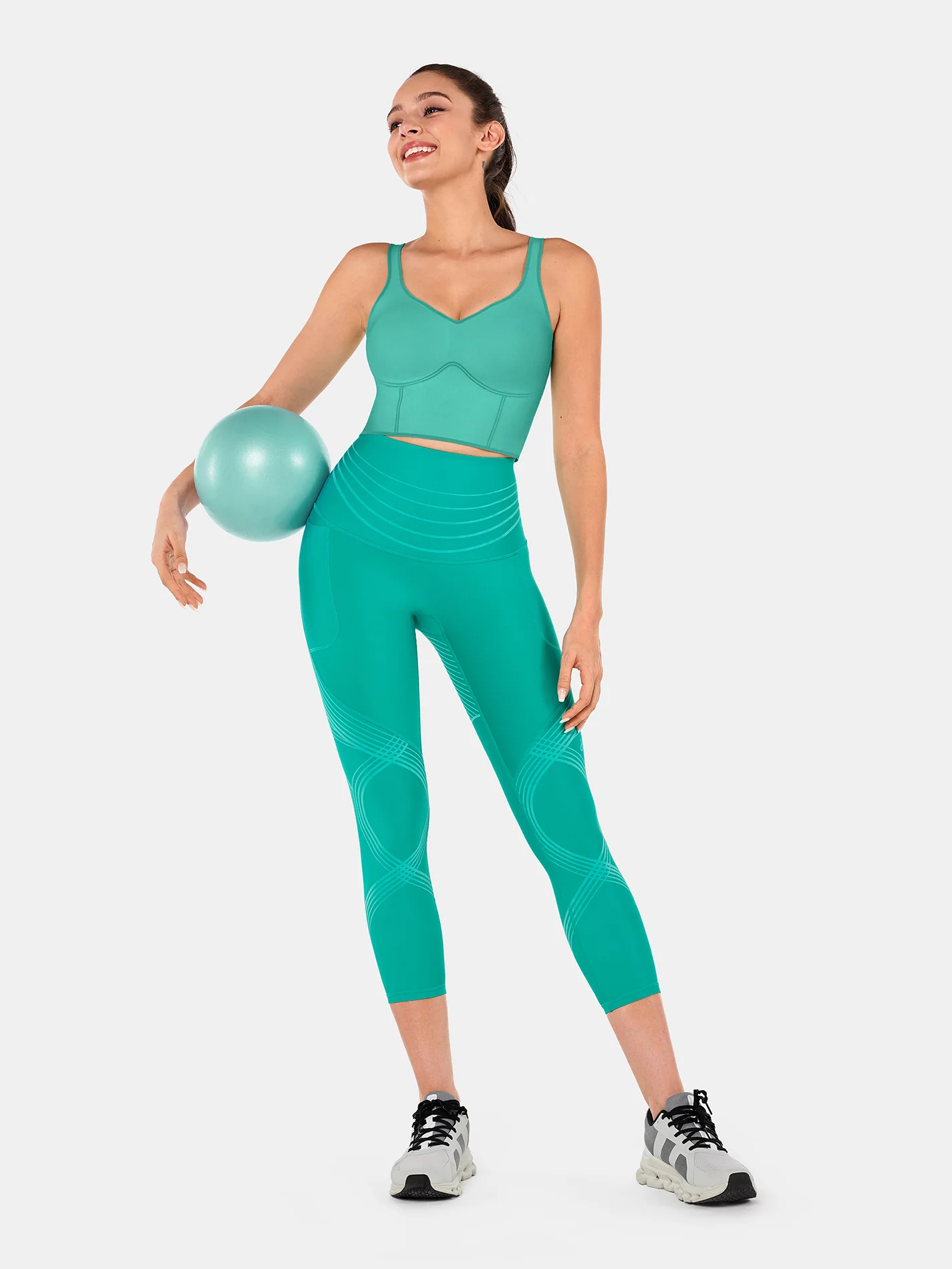 Body Sculpt Side Pocket 7/8 Leggings 2.0 (Reversible Wear) - Image 37