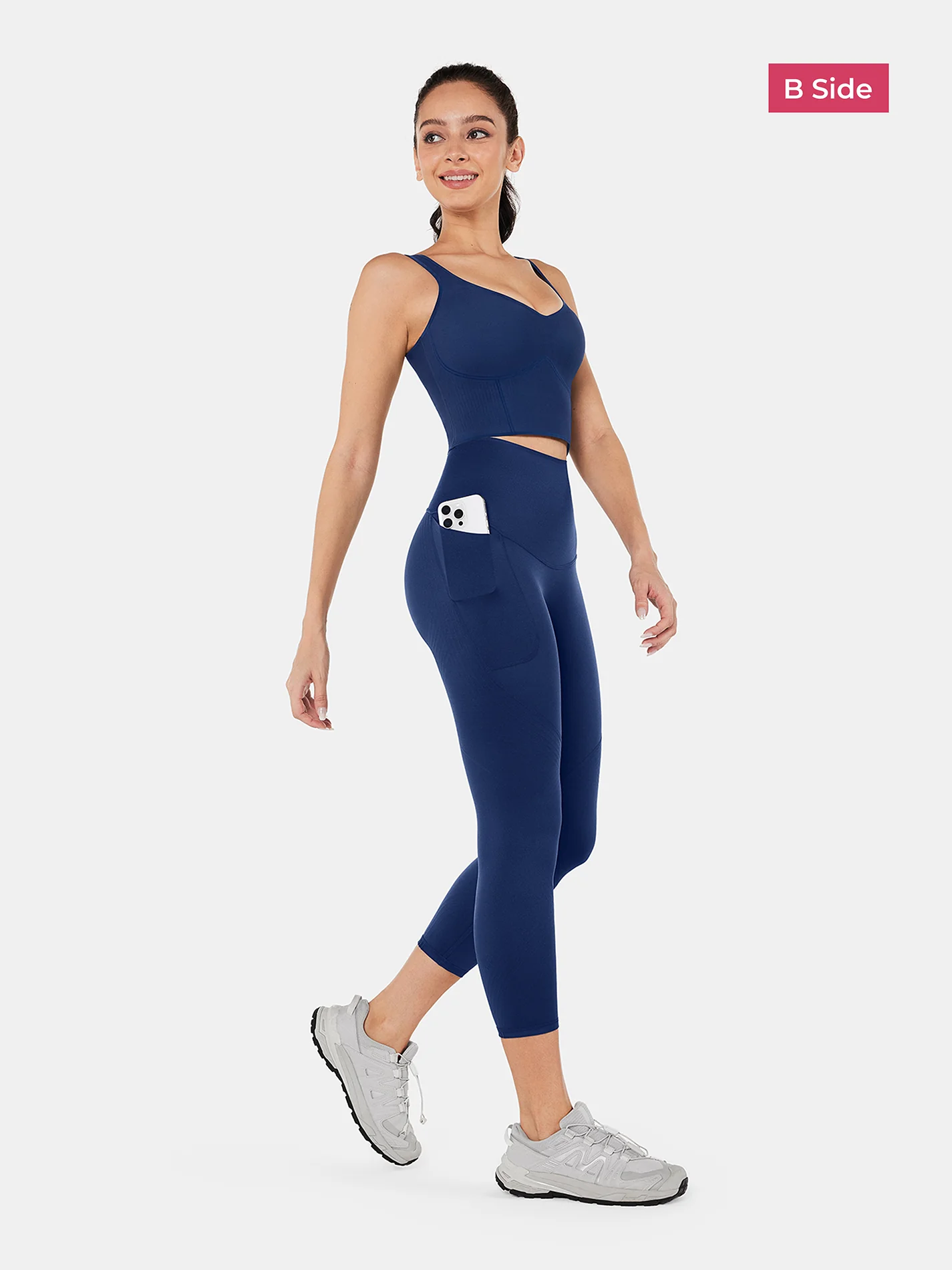 Body Sculpt Side Pocket 7/8 Leggings 2.0 (Reversible Wear) - Image 44