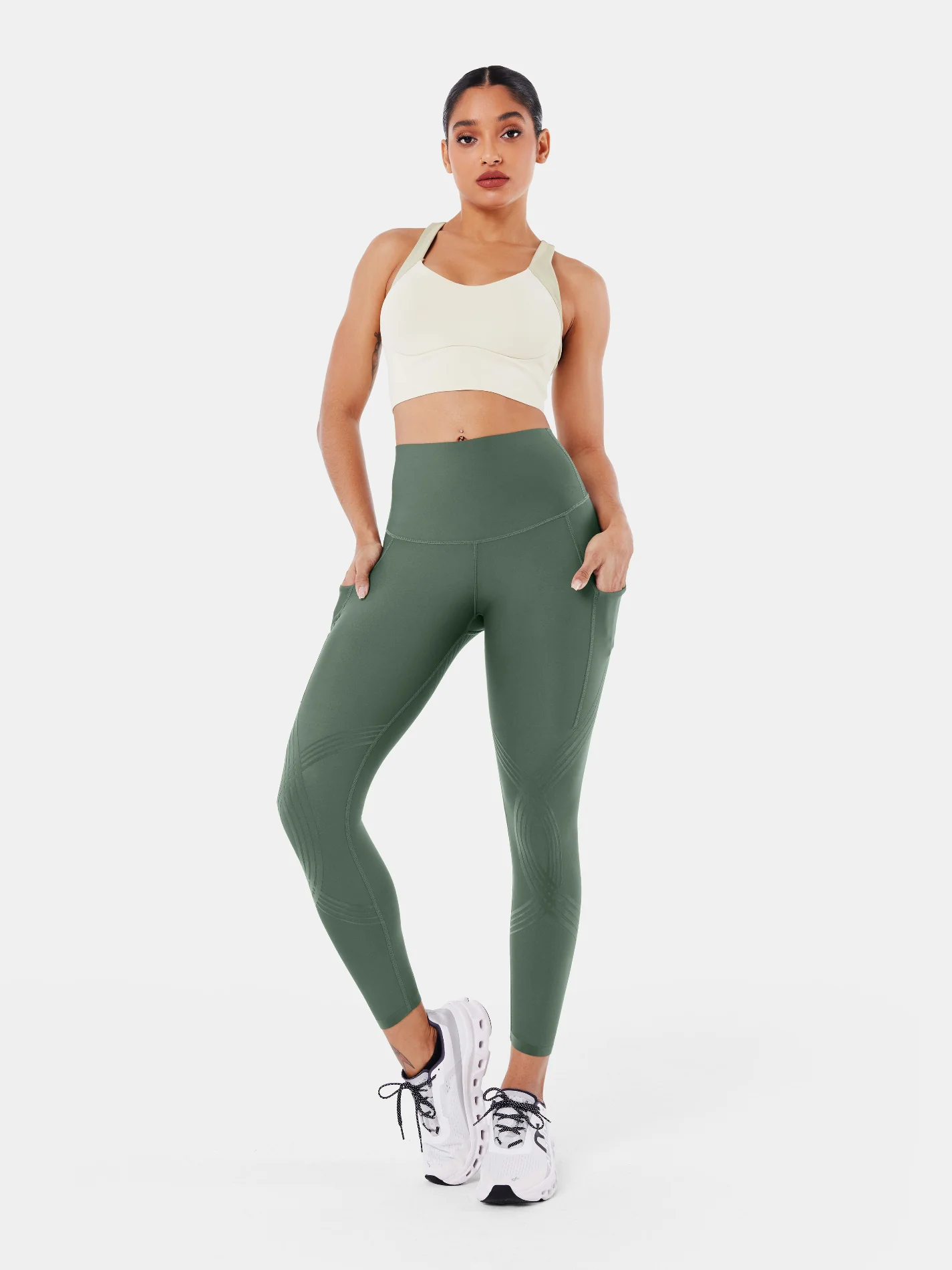 Body Sculpt Side Pocket 7/8 Leggings - Image 31