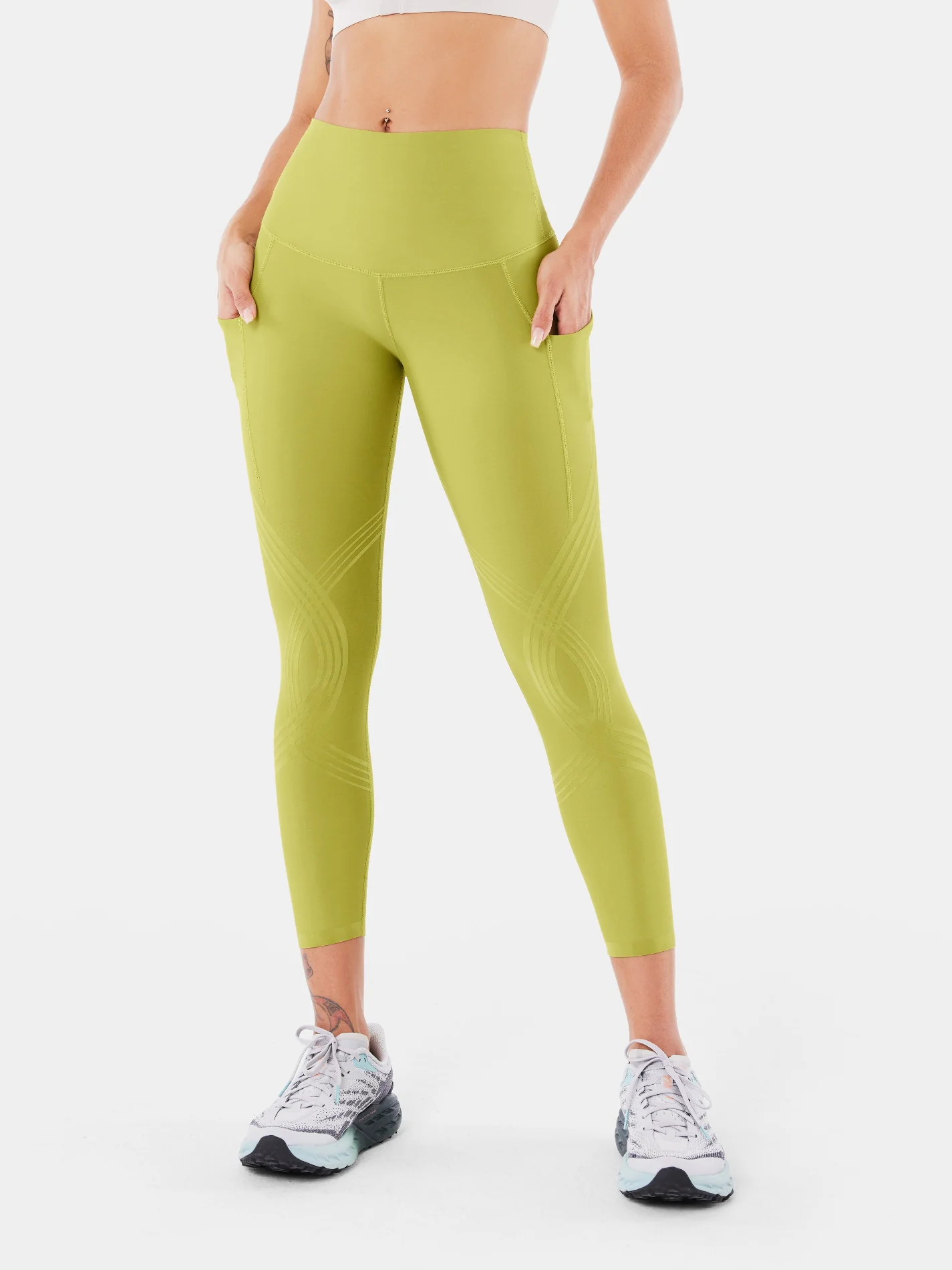 Body Sculpt Side Pocket 7/8 Leggings - Image 61