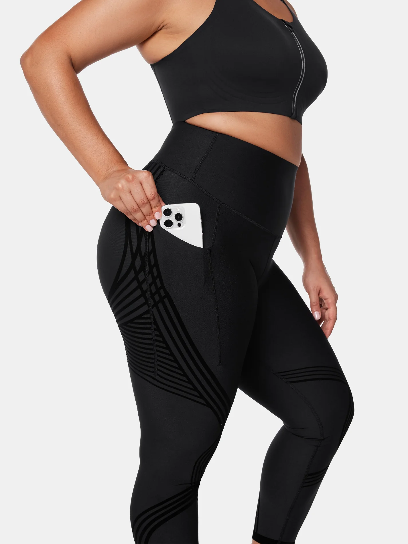 Body Sculpt Side Pocket 7/8 Leggings - Image 96