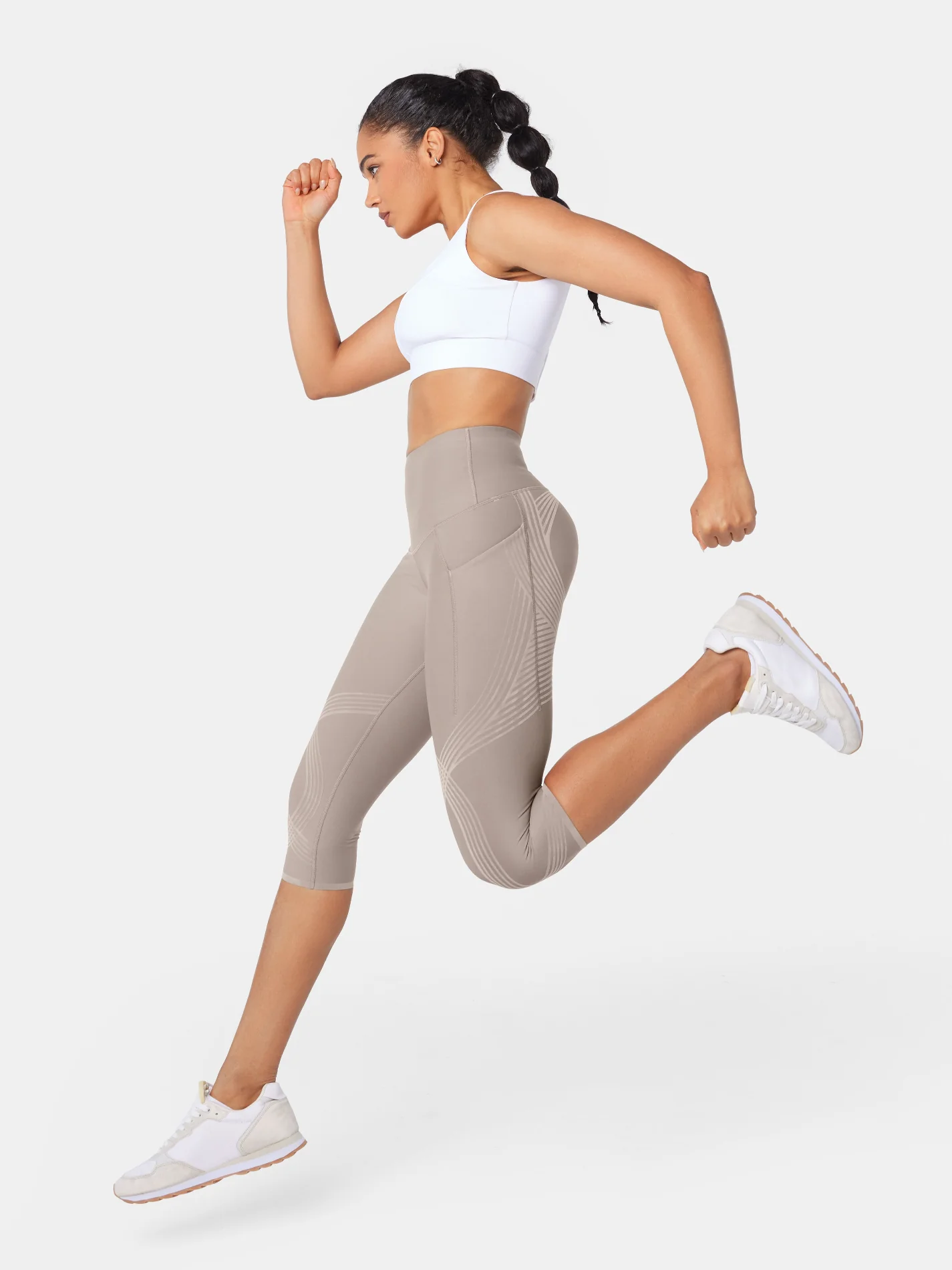 Body Sculpt Side Pocket Capri Leggings - Image 14