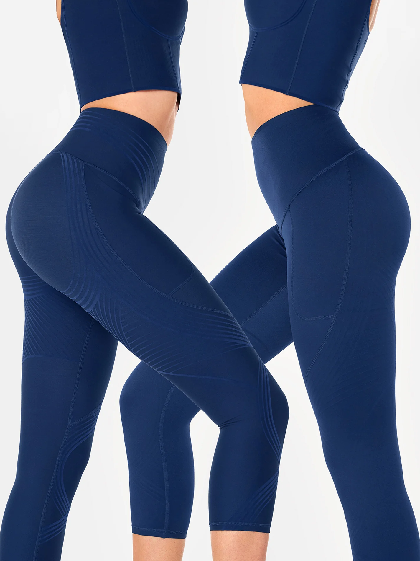 Body Sculpt Side Pocket Capri Leggings - Image 47