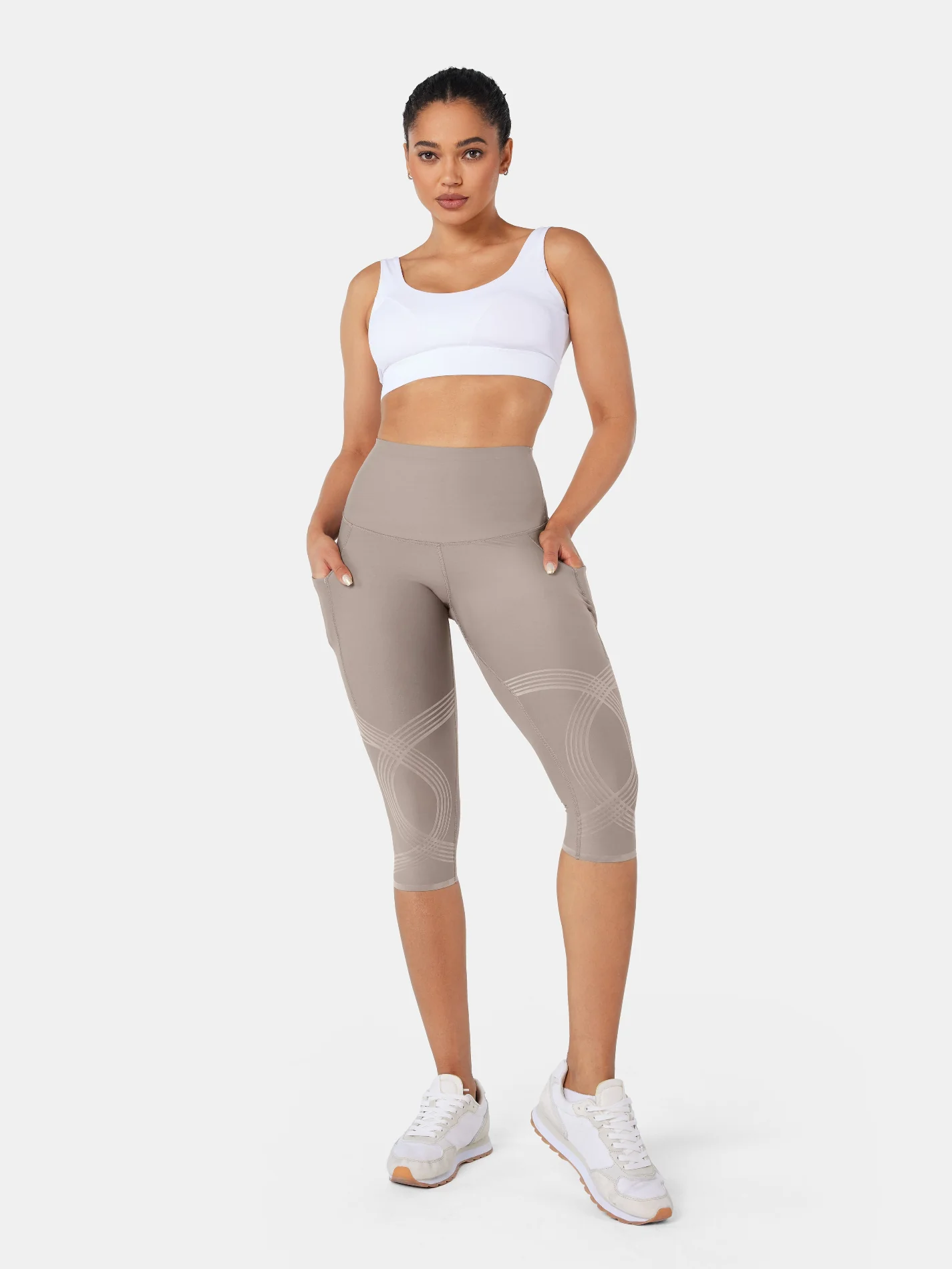 Body Sculpt Side Pocket Capri Leggings - Image 28