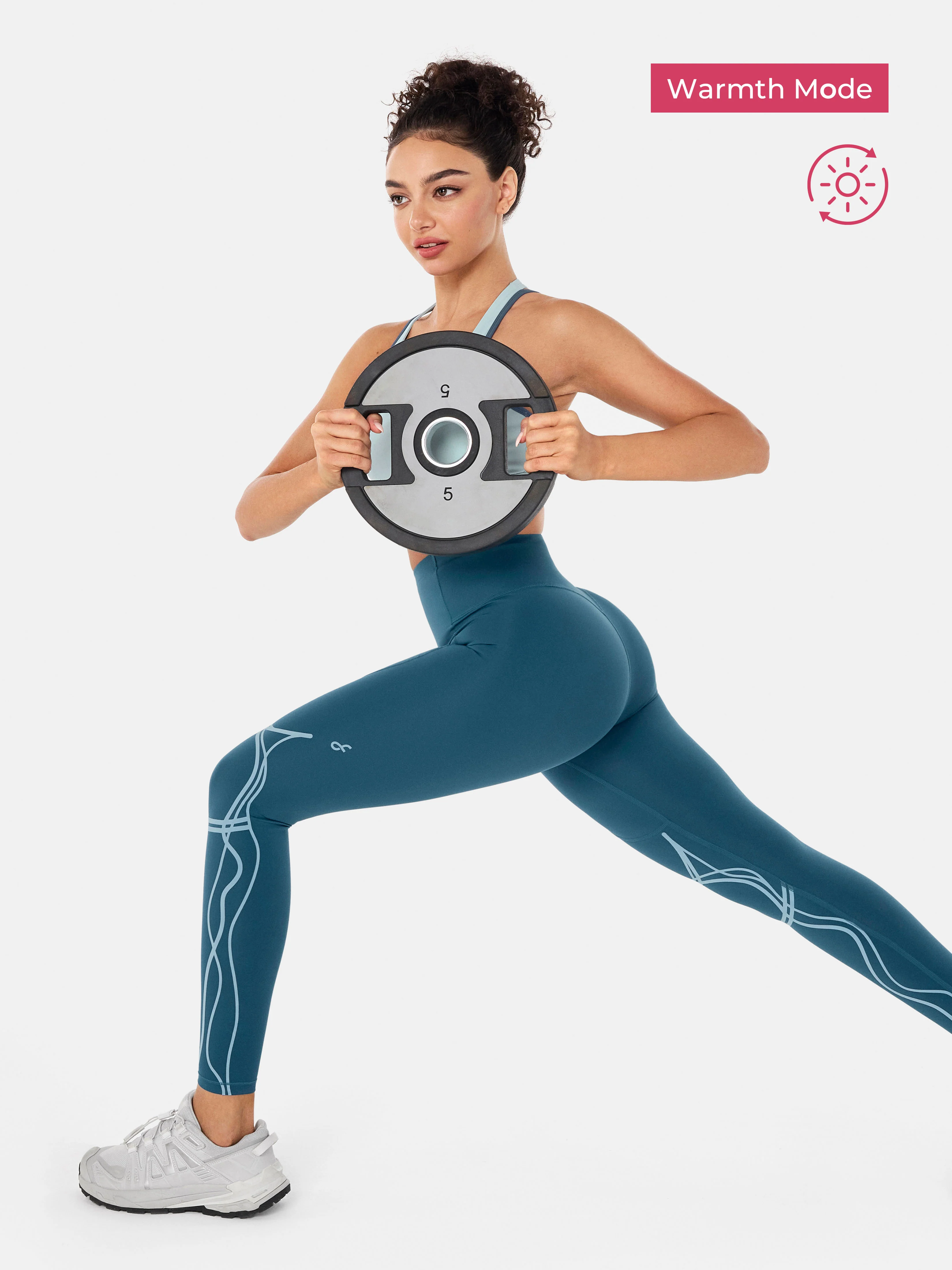 Body Sculpt Two Way Temp Leggings (Reversible Wear) - Image 13