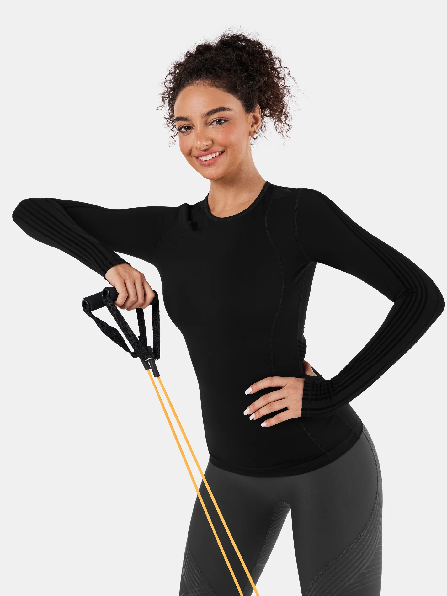 PowerBand Resistance Long Sleeve Top - Image 12