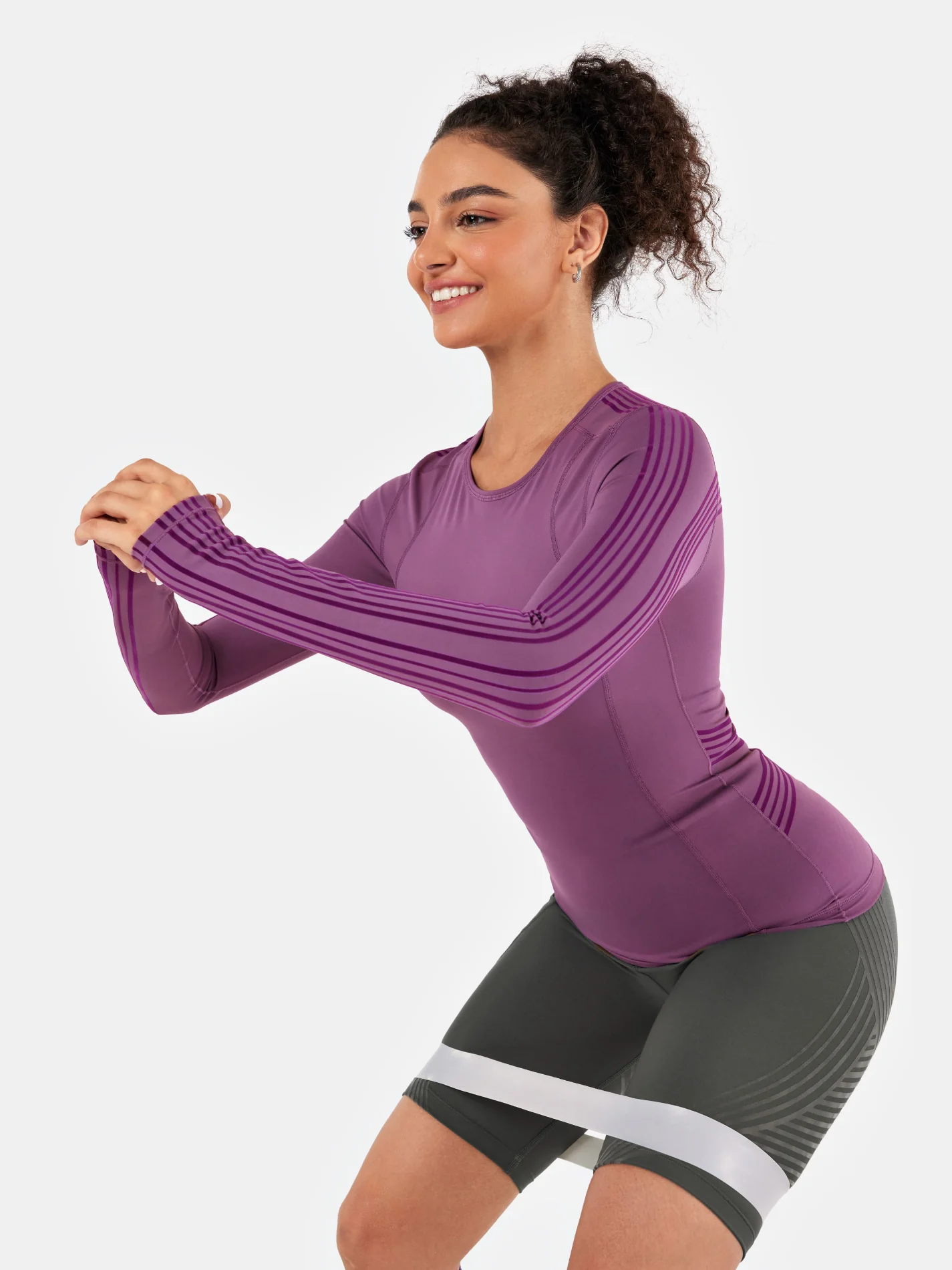 PowerBand Resistance Long Sleeve Top - Image 13