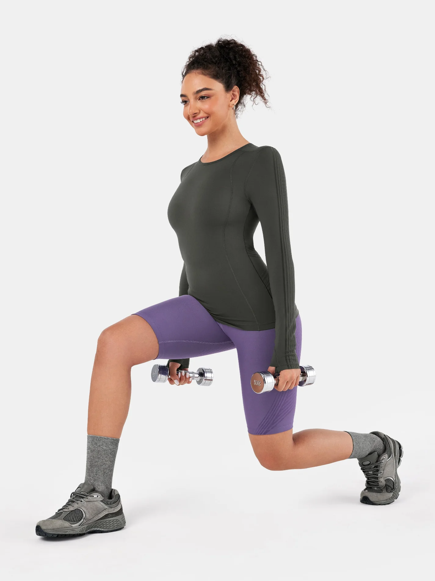 PowerBand Resistance Long Sleeve Top - Image 17