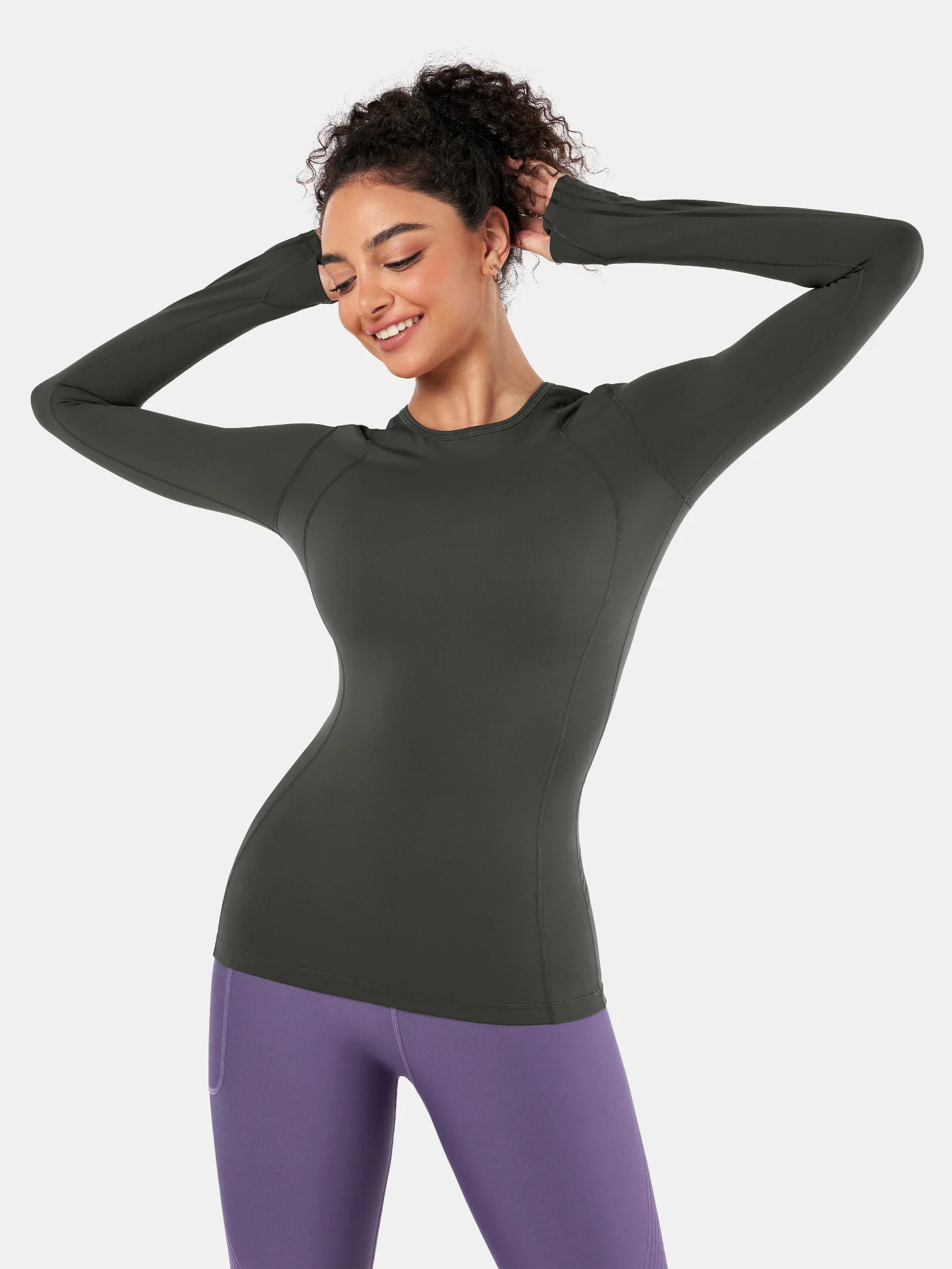 PowerBand Resistance Long Sleeve Top - Image 19