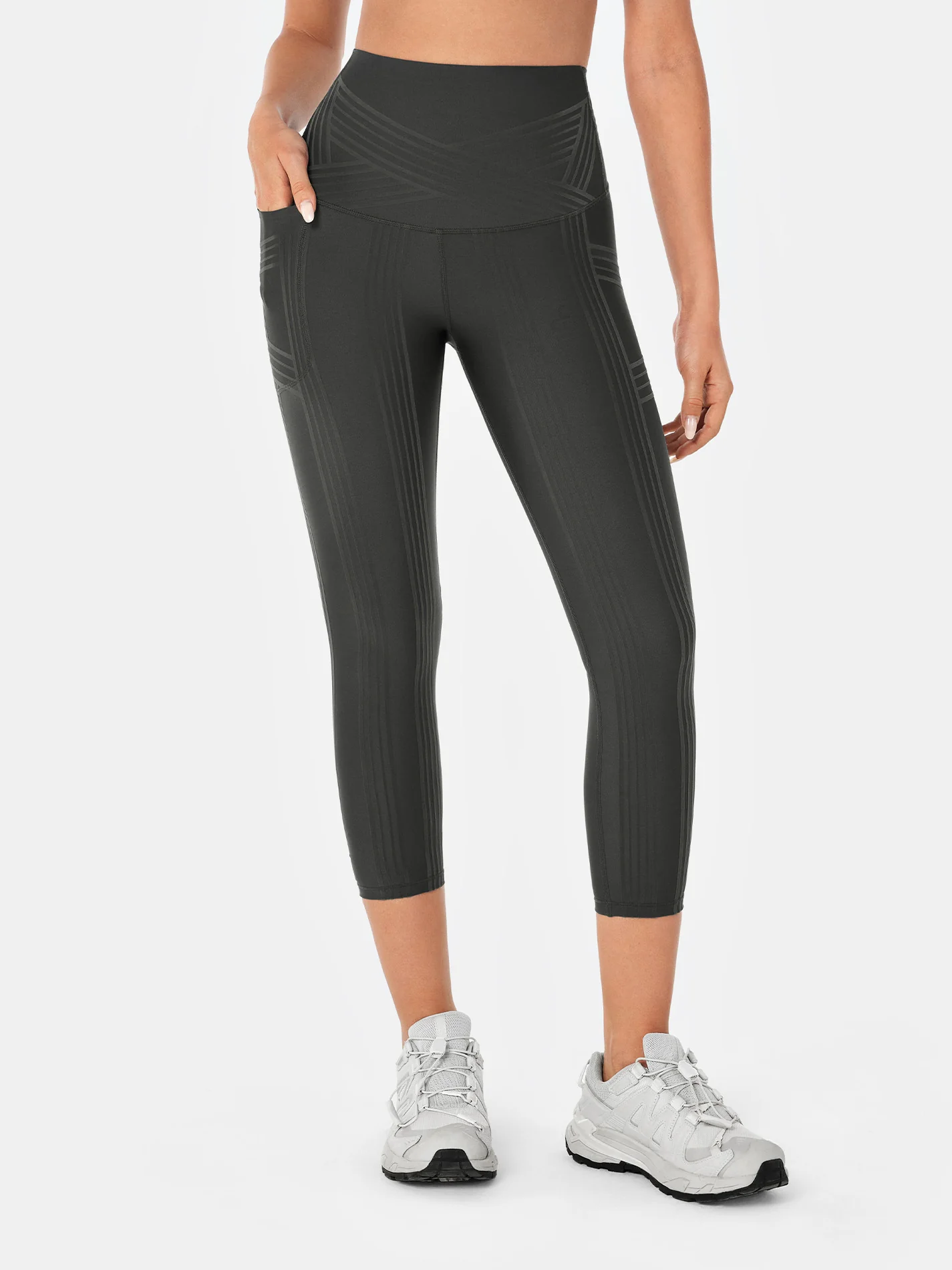 PowerBand Resistance 7/8 Leggings (Reversible Wear) - Image 16