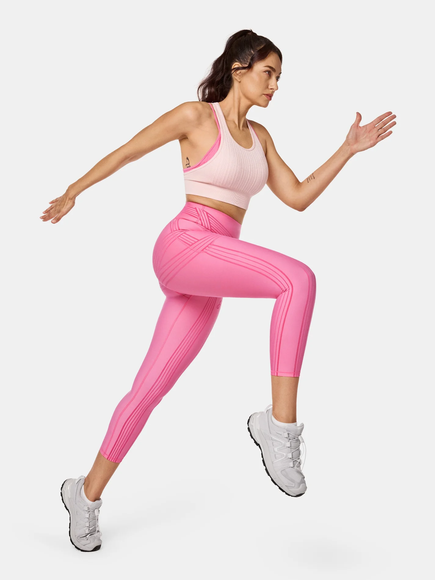 PowerBand Resistance 7/8 Leggings (Reversible Wear) - Image 24