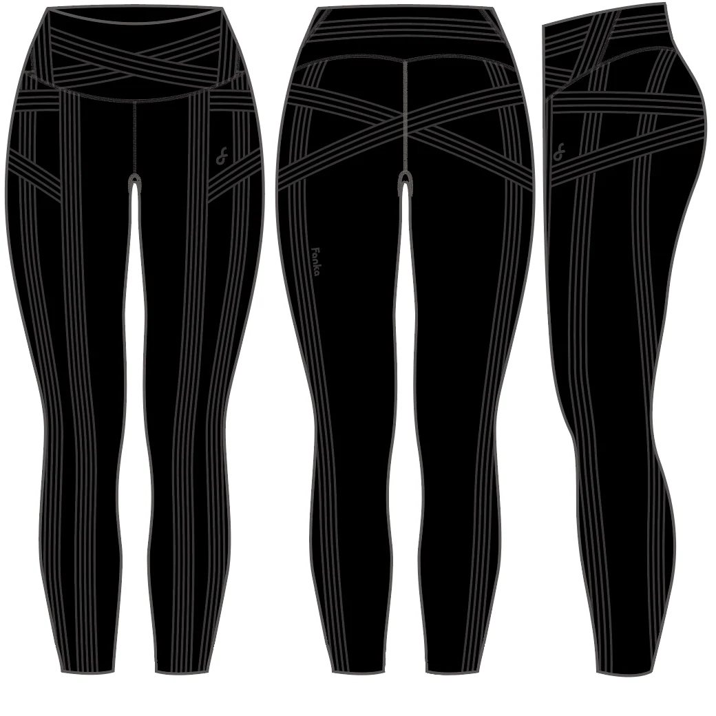 PowerBand Resistance 7/8 Leggings (Reversible Wear) - Image 37