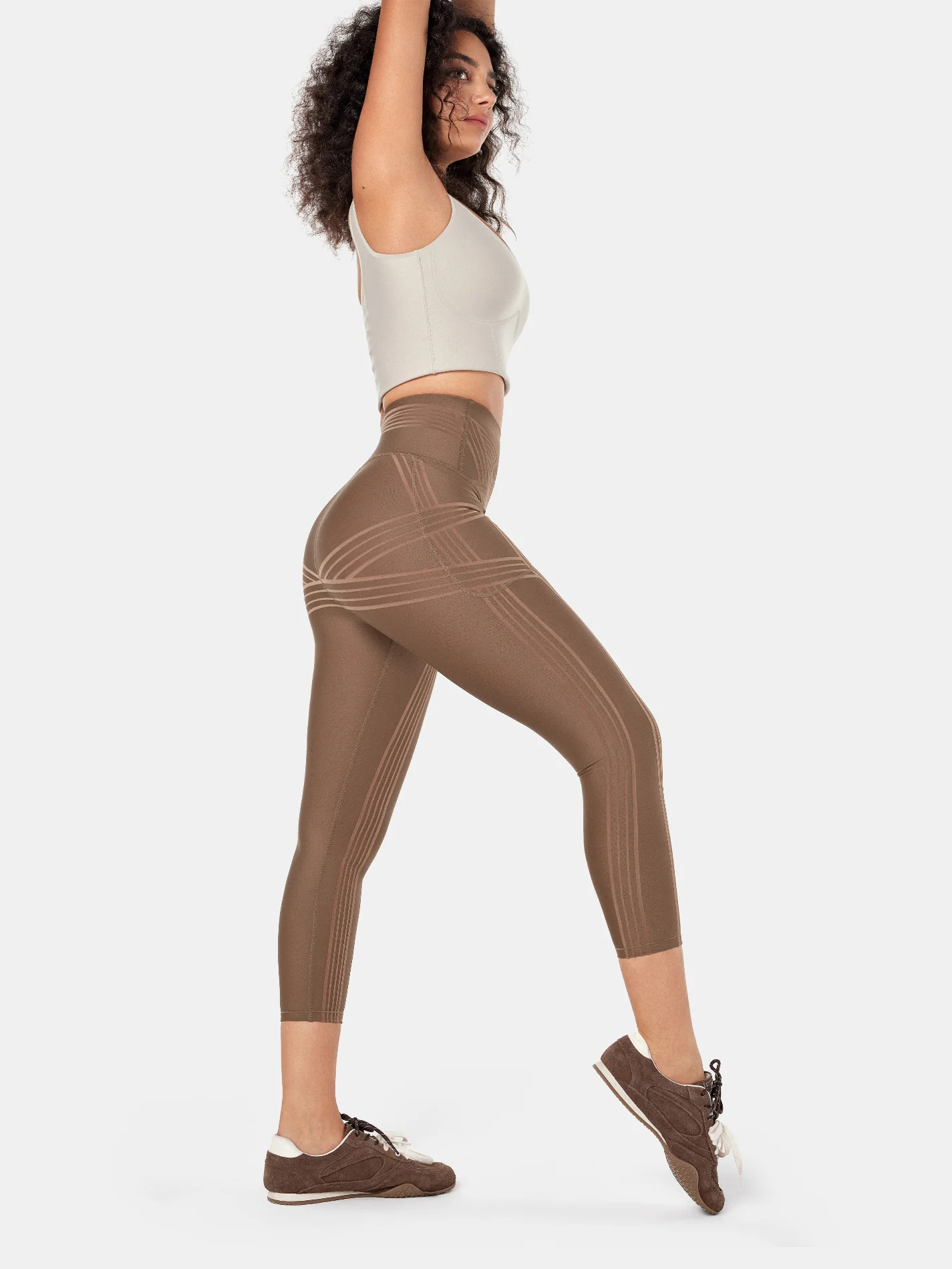 PowerBand Resistance 7/8 Leggings (Reversible Wear) - Image 43