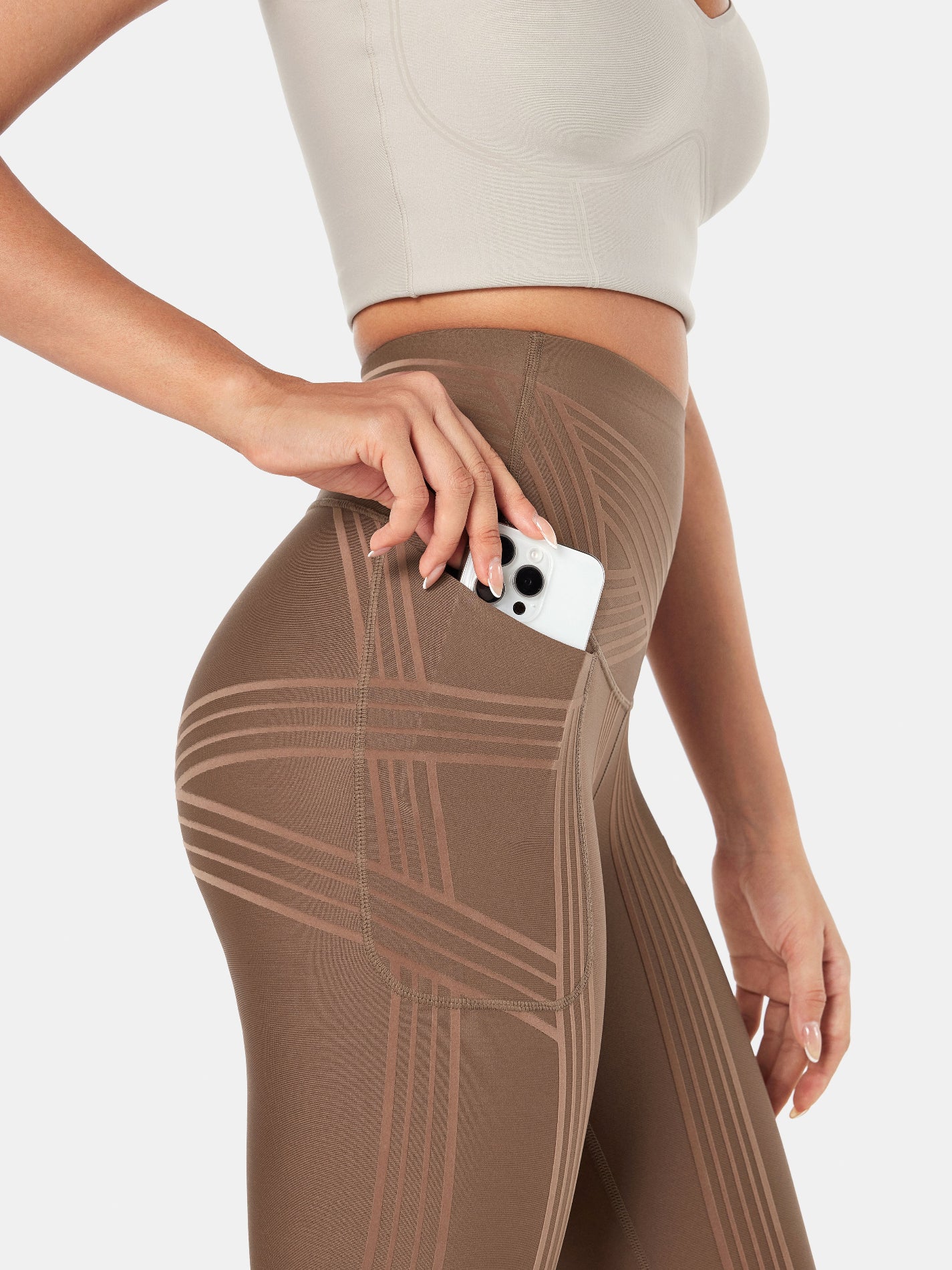 PowerBand Resistance 7/8 Leggings (Reversible Wear) - Image 45