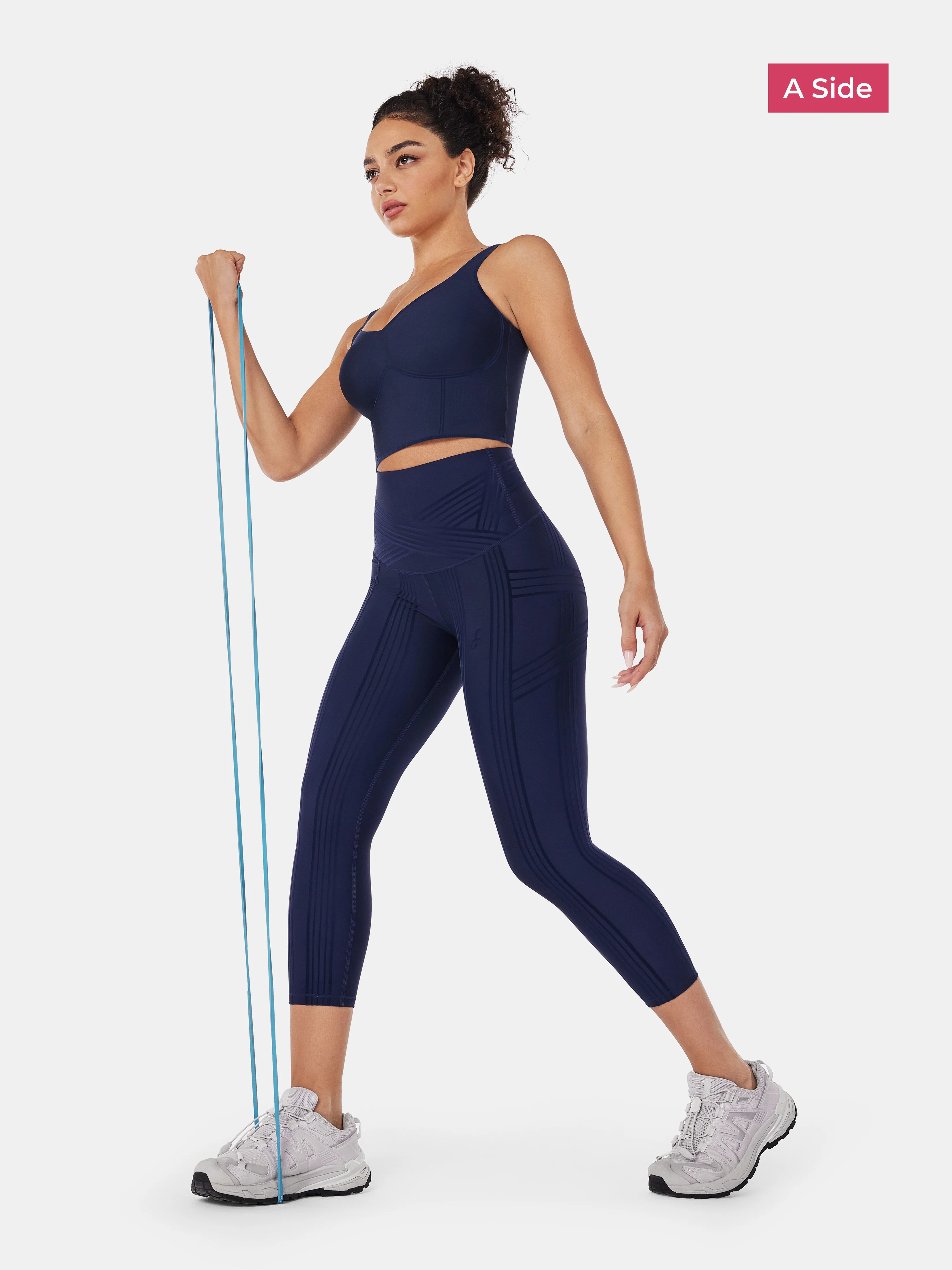 PowerBand Resistance 7/8 Leggings (Reversible Wear) - Image 57
