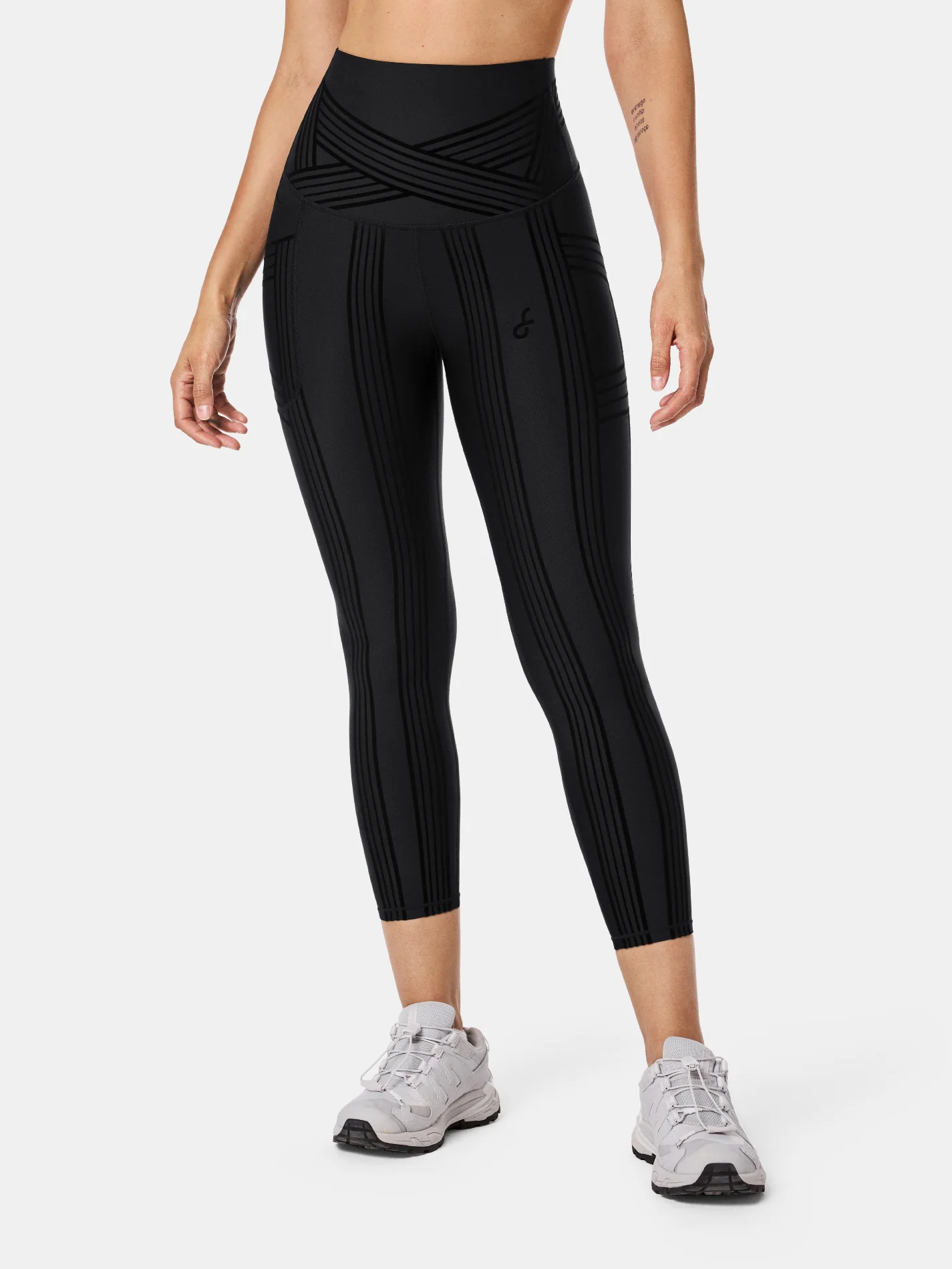 PowerBand Resistance 7/8 Leggings (Reversible Wear) - Image 6