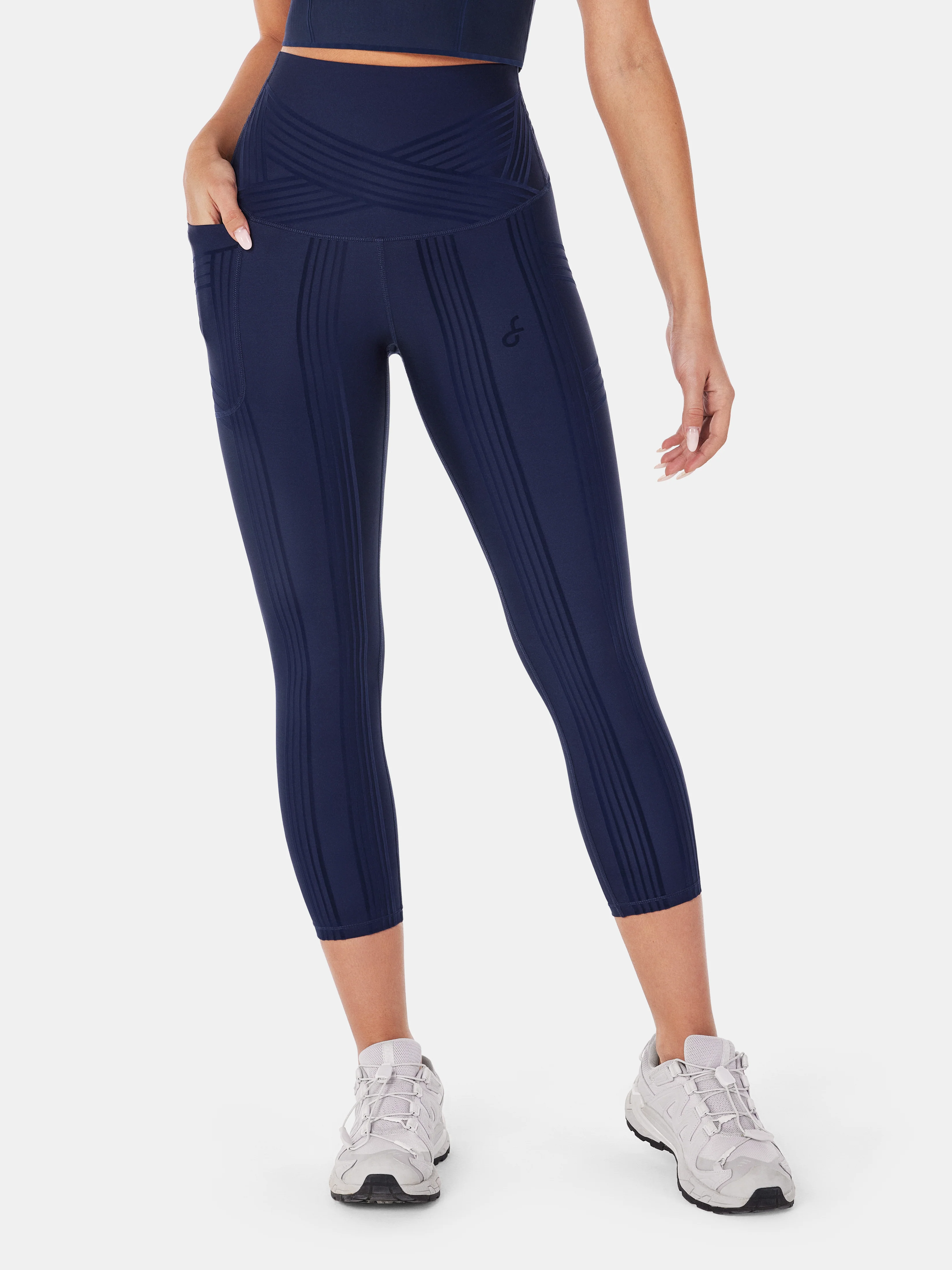 PowerBand Resistance 7/8 Leggings (Reversible Wear) - Image 64