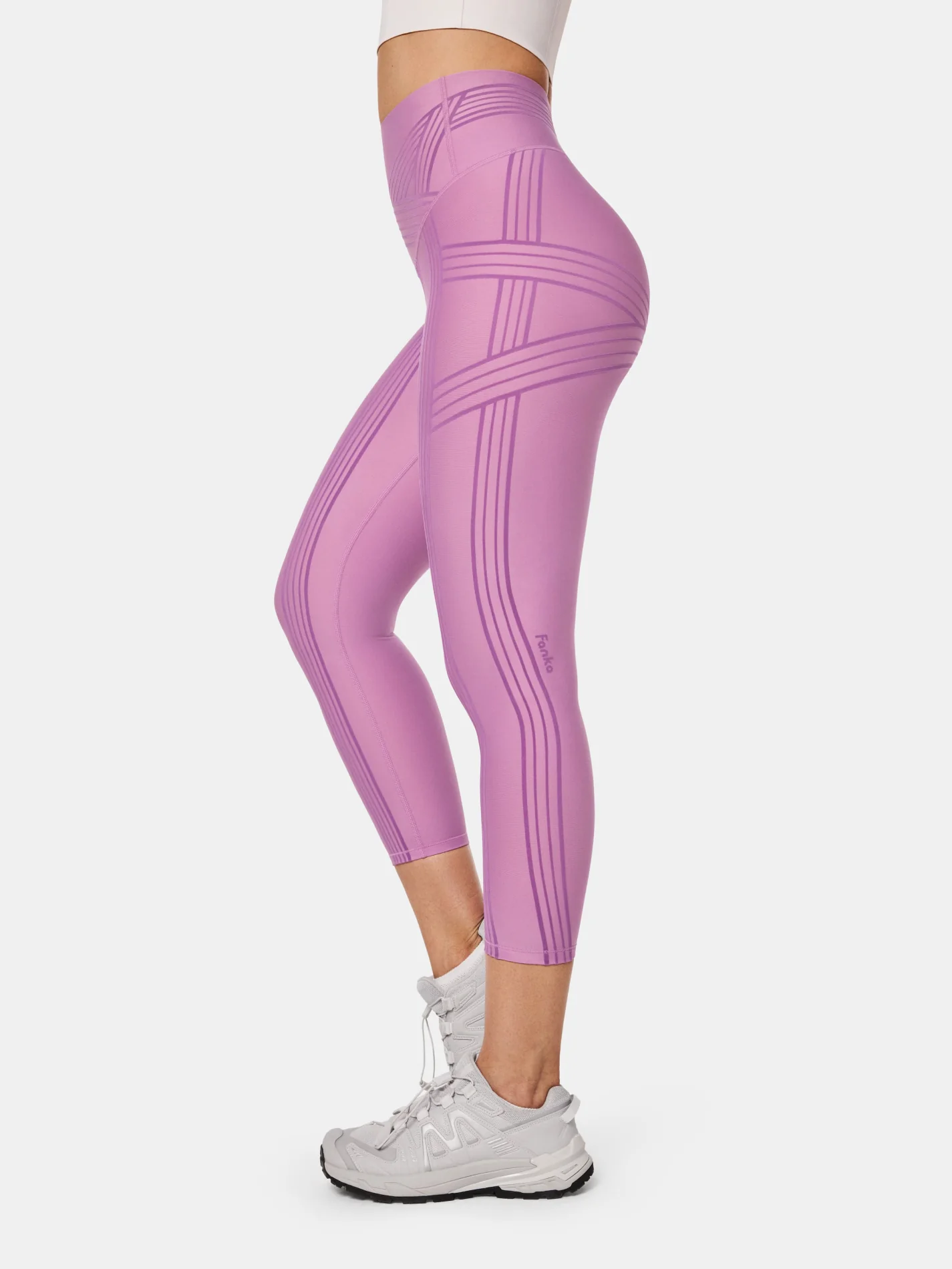 PowerBand Resistance 7/8 Leggings (Reversible Wear) - Image 8