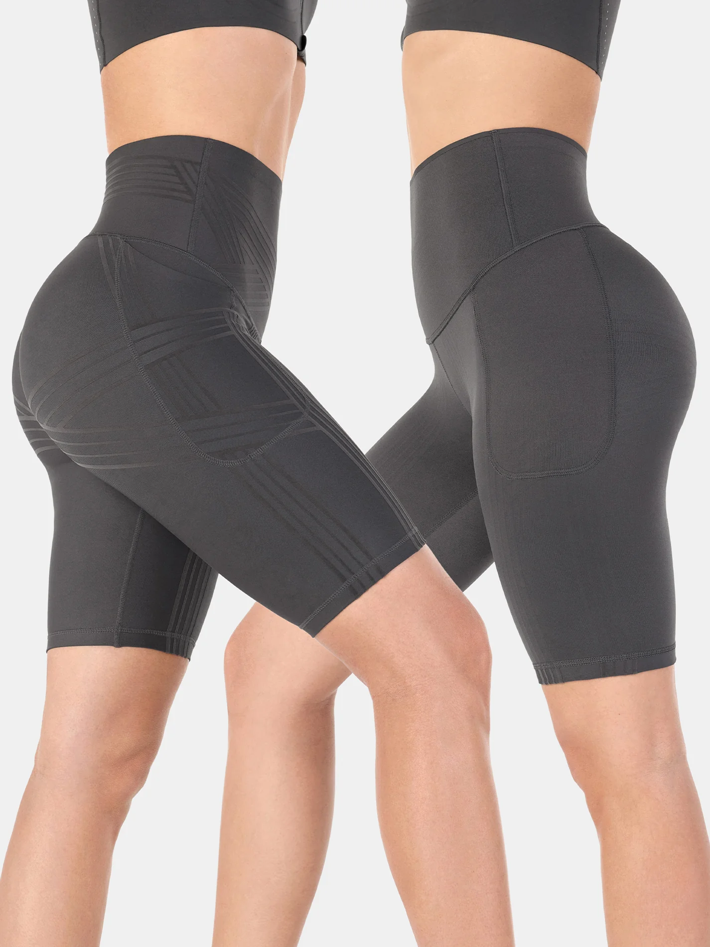 PowerBand Resistance 9" Biker Shorts (Reversible Wear) - Image 12