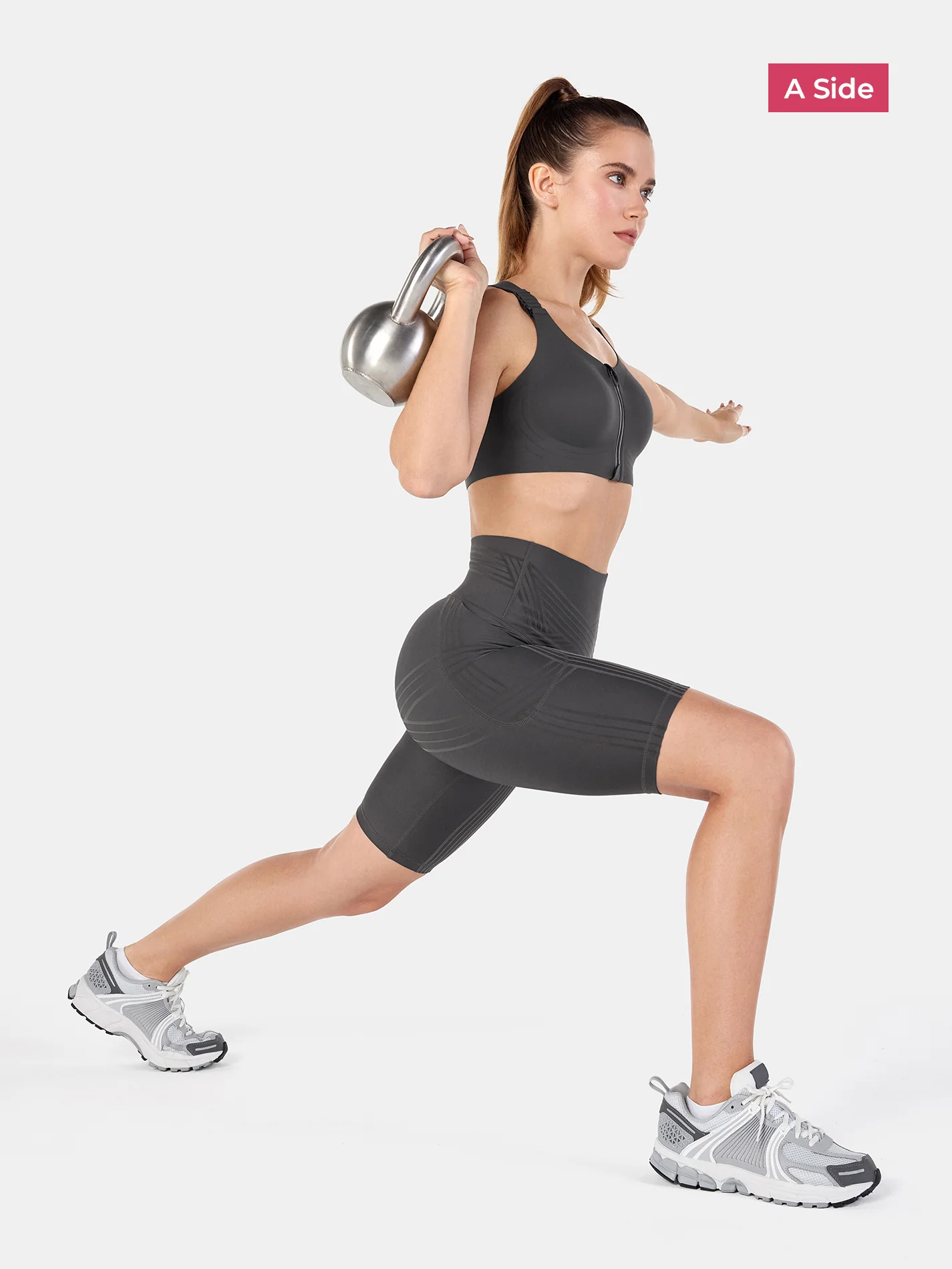 PowerBand Resistance 9" Biker Shorts (Reversible Wear) - Image 14