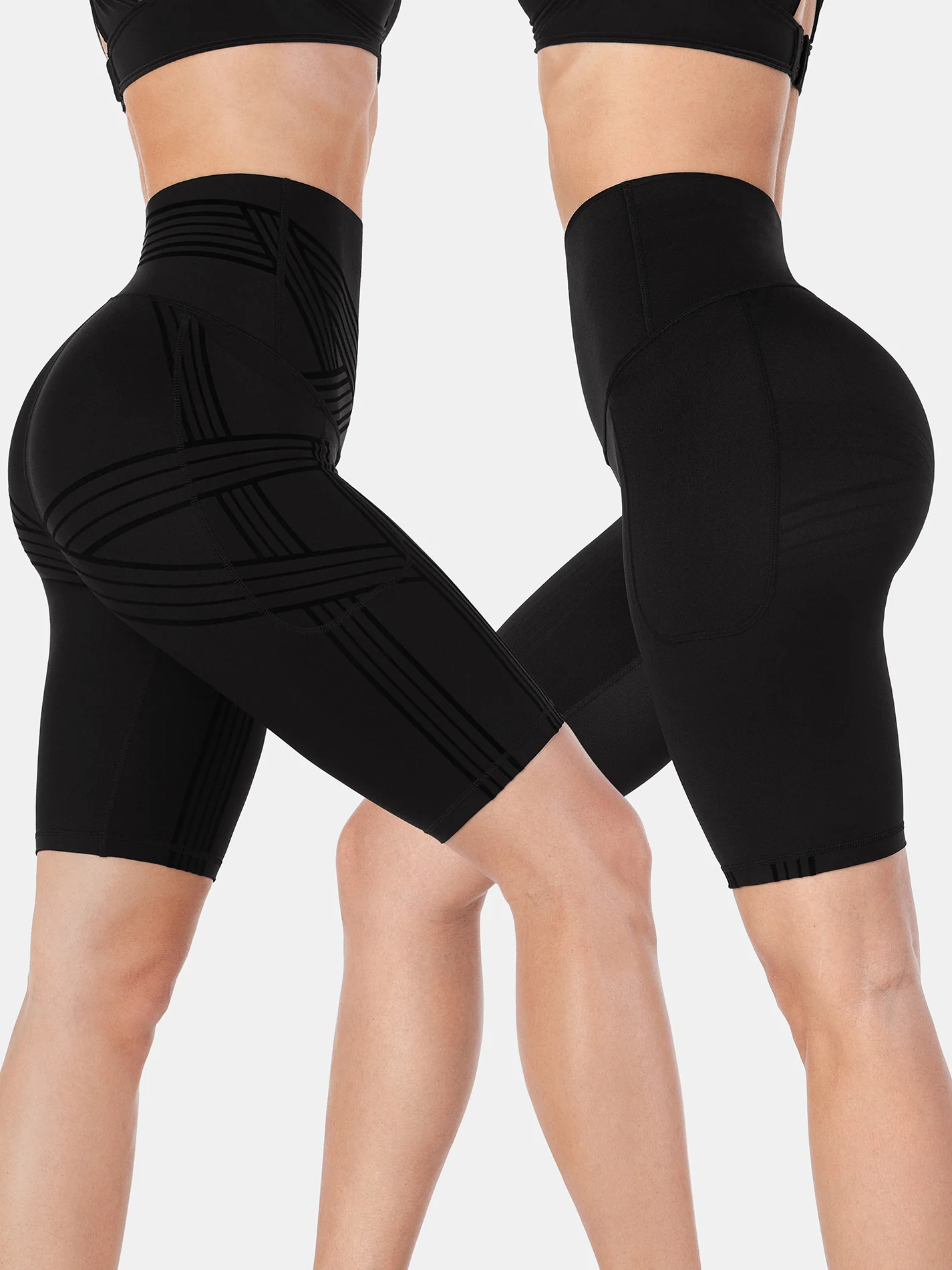 PowerBand Resistance 9" Biker Shorts (Reversible Wear) - Image 8