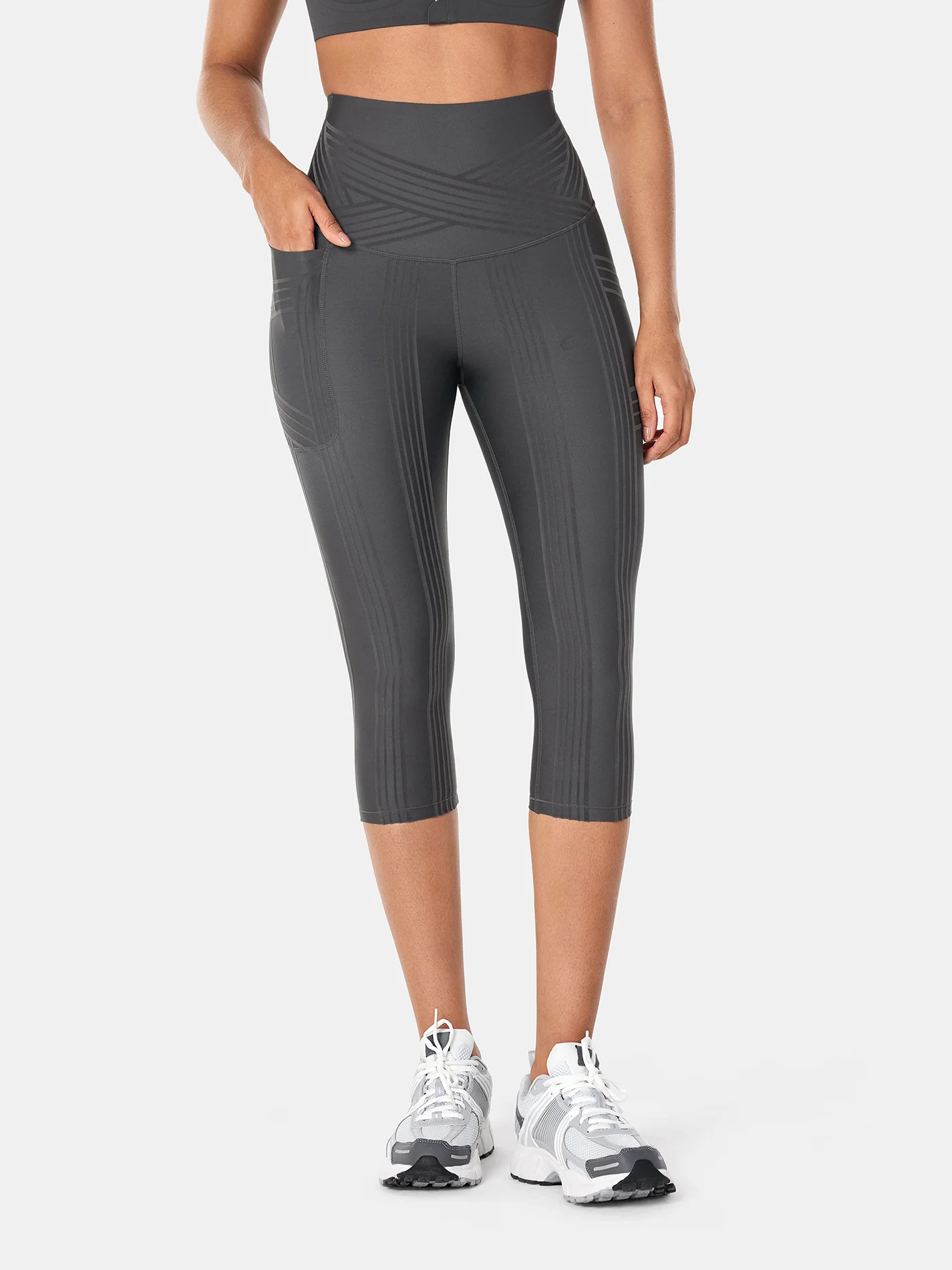 PowerBand Resistance Capri Leggings (Reversible Wear) - Image 18