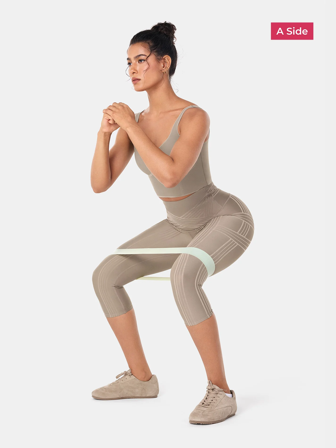 PowerBand Resistance Capri Leggings (Reversible Wear) - Image 25