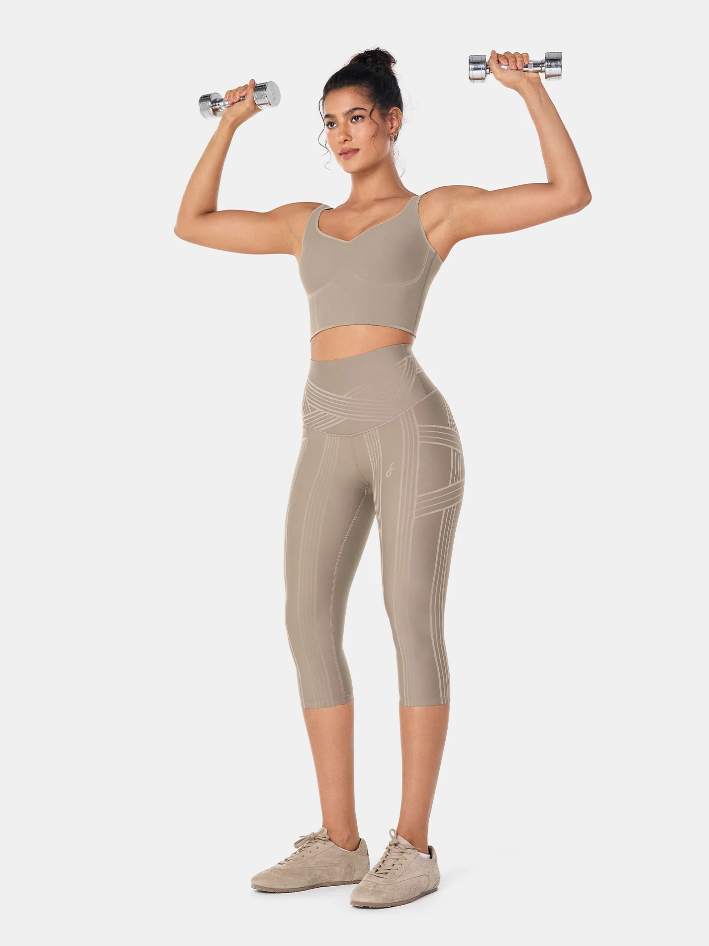 PowerBand Resistance Capri Leggings (Reversible Wear) - Image 27