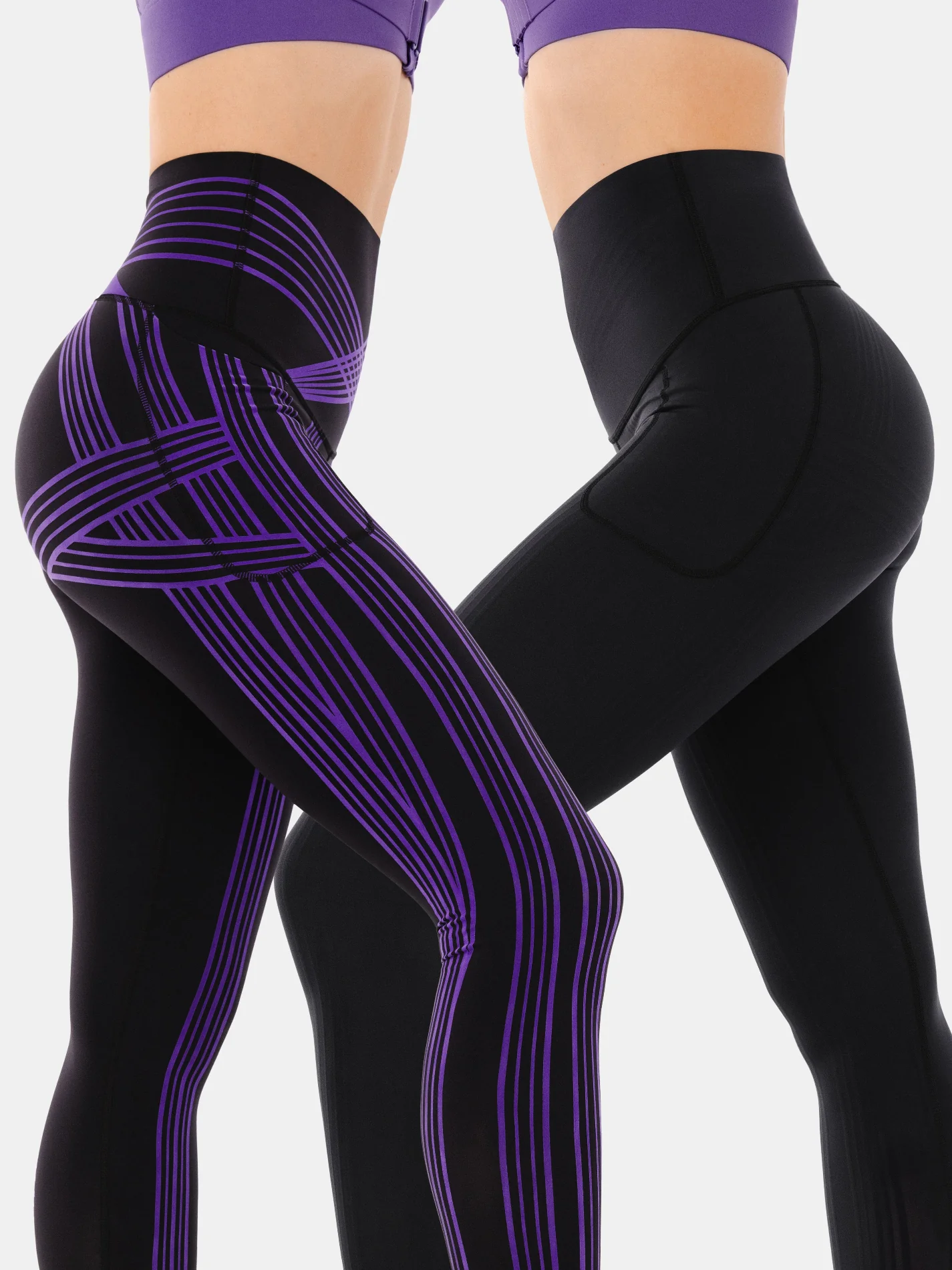 PowerBand Resistance High Intensity Leggings (Reversible Wear) - Image 19