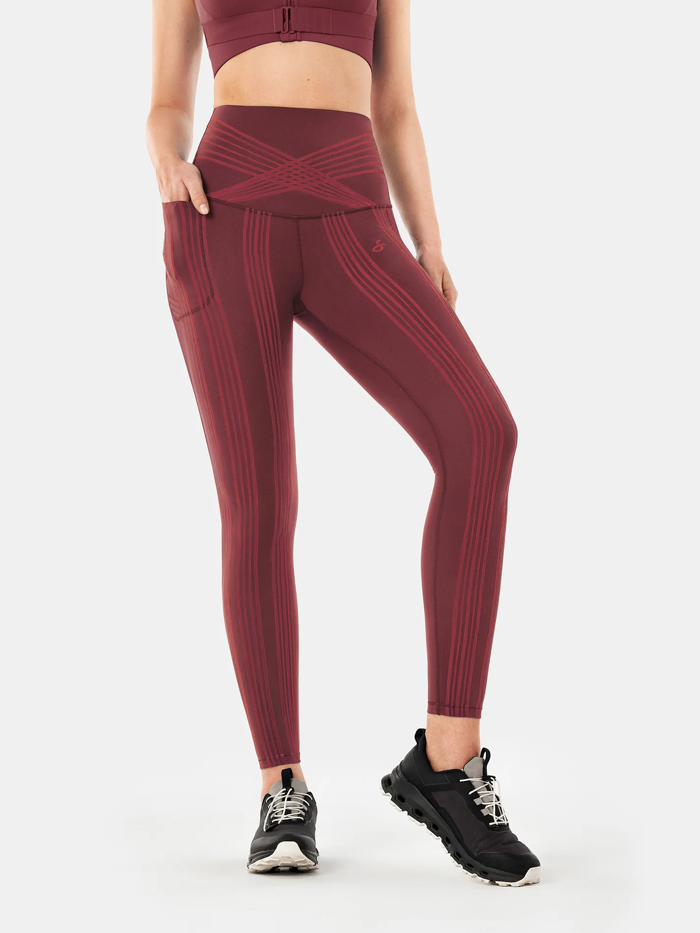 PowerBand Resistance High Intensity Leggings (Reversible Wear) - Image 4